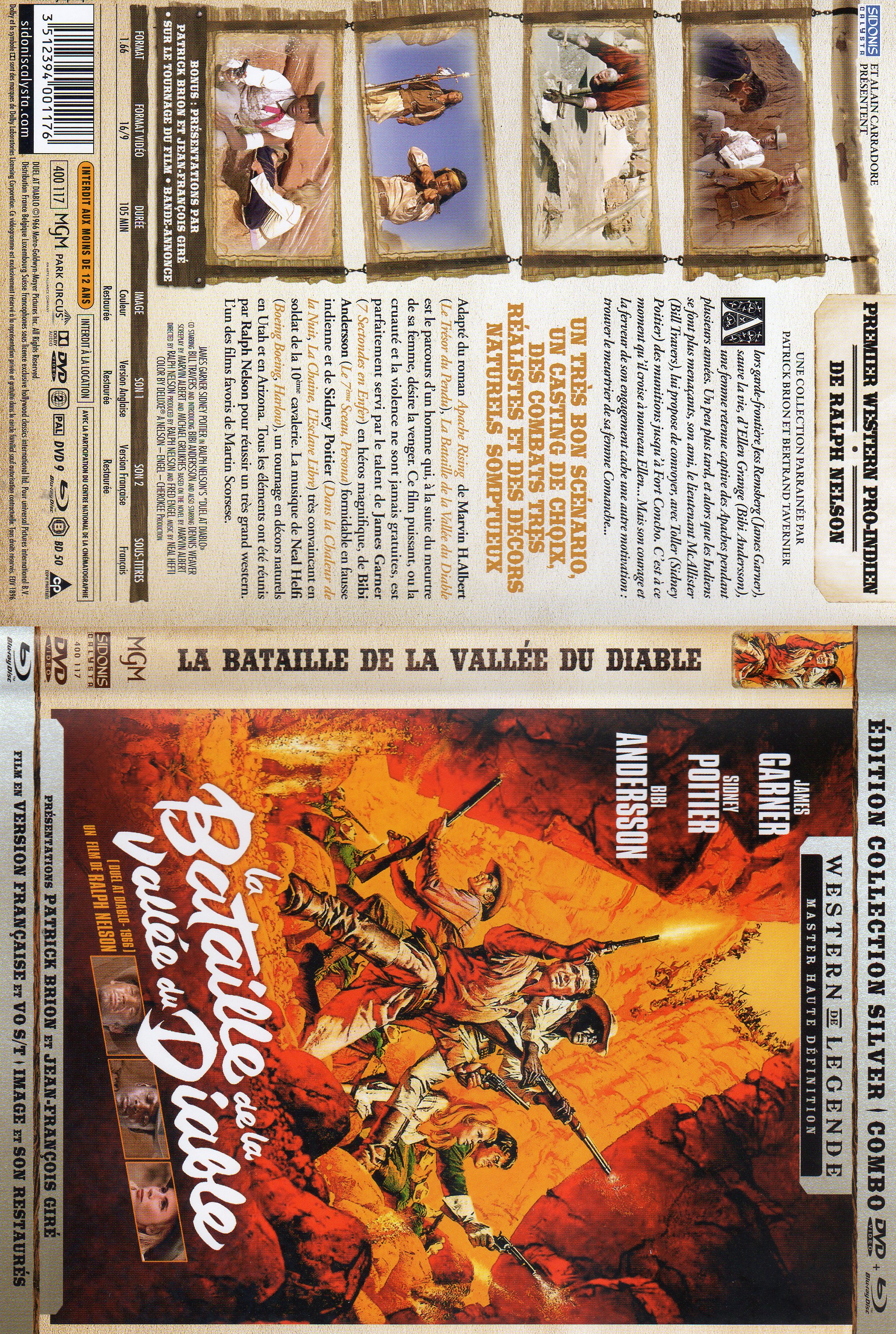 Jaquette DVD La bataille de la valle du diable (BLU-RAY)