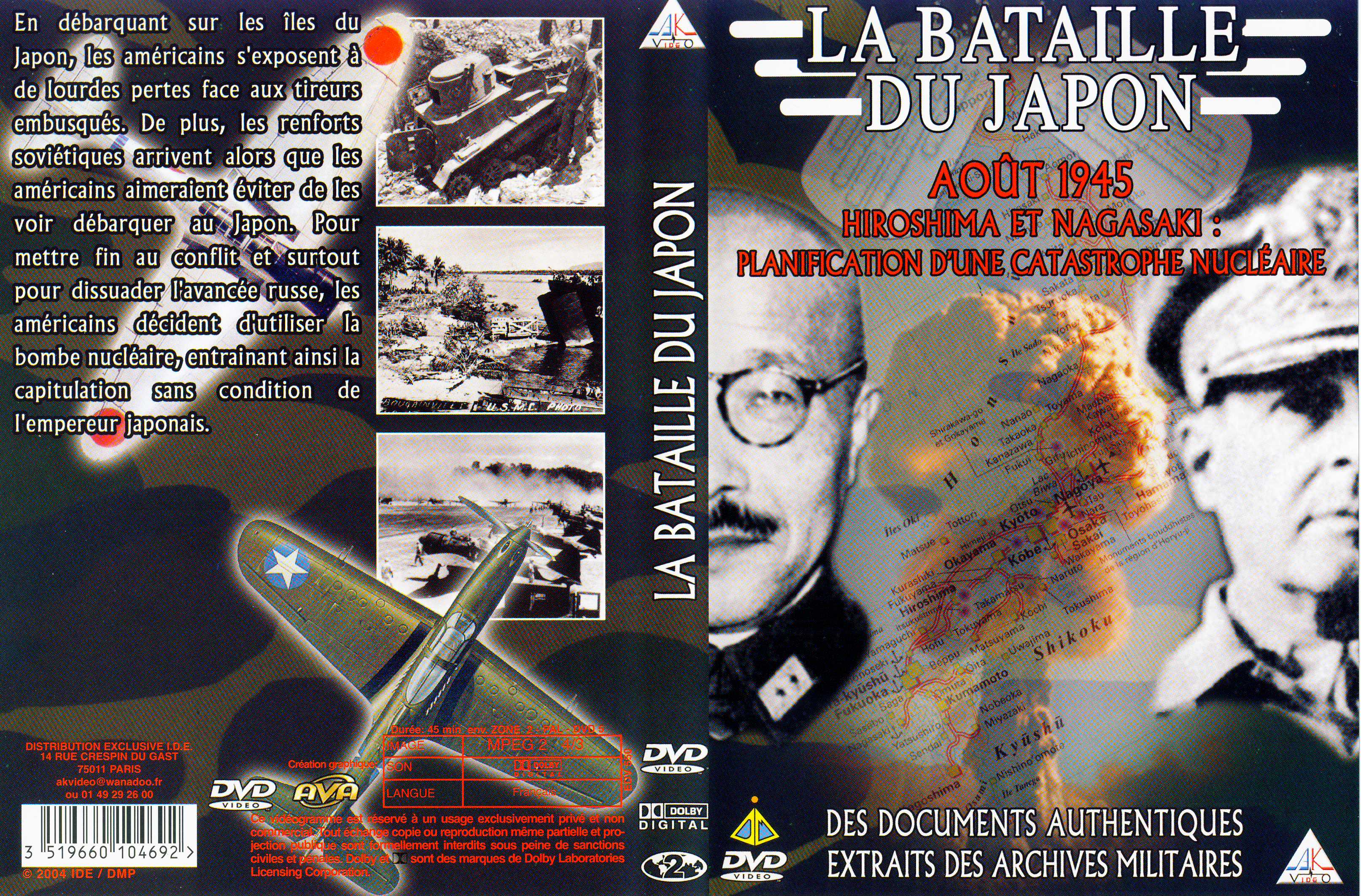 Jaquette DVD La bataille du Japon