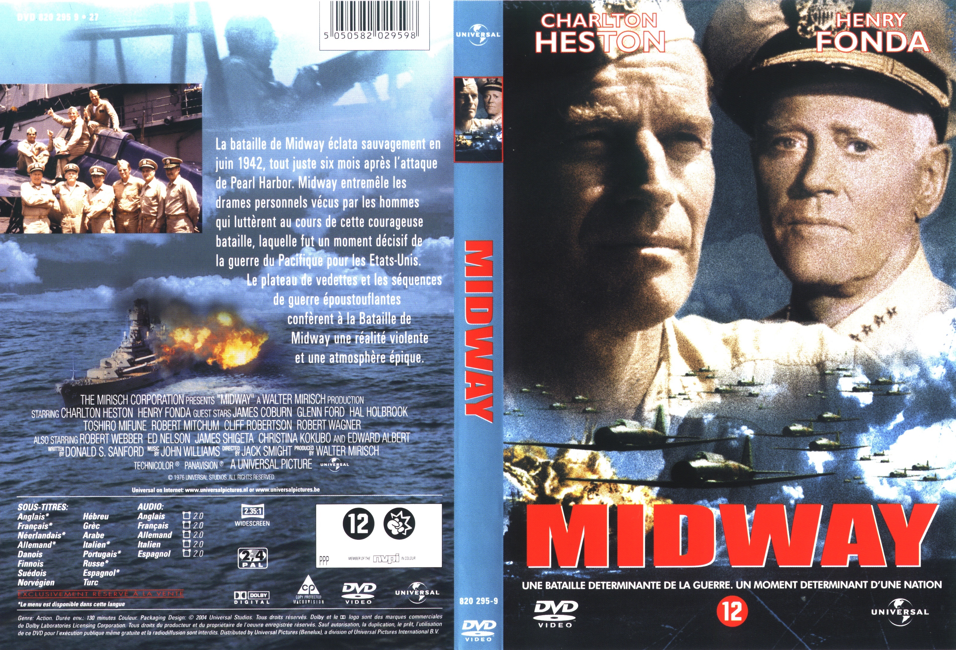 Jaquette DVD La bataille du Midway