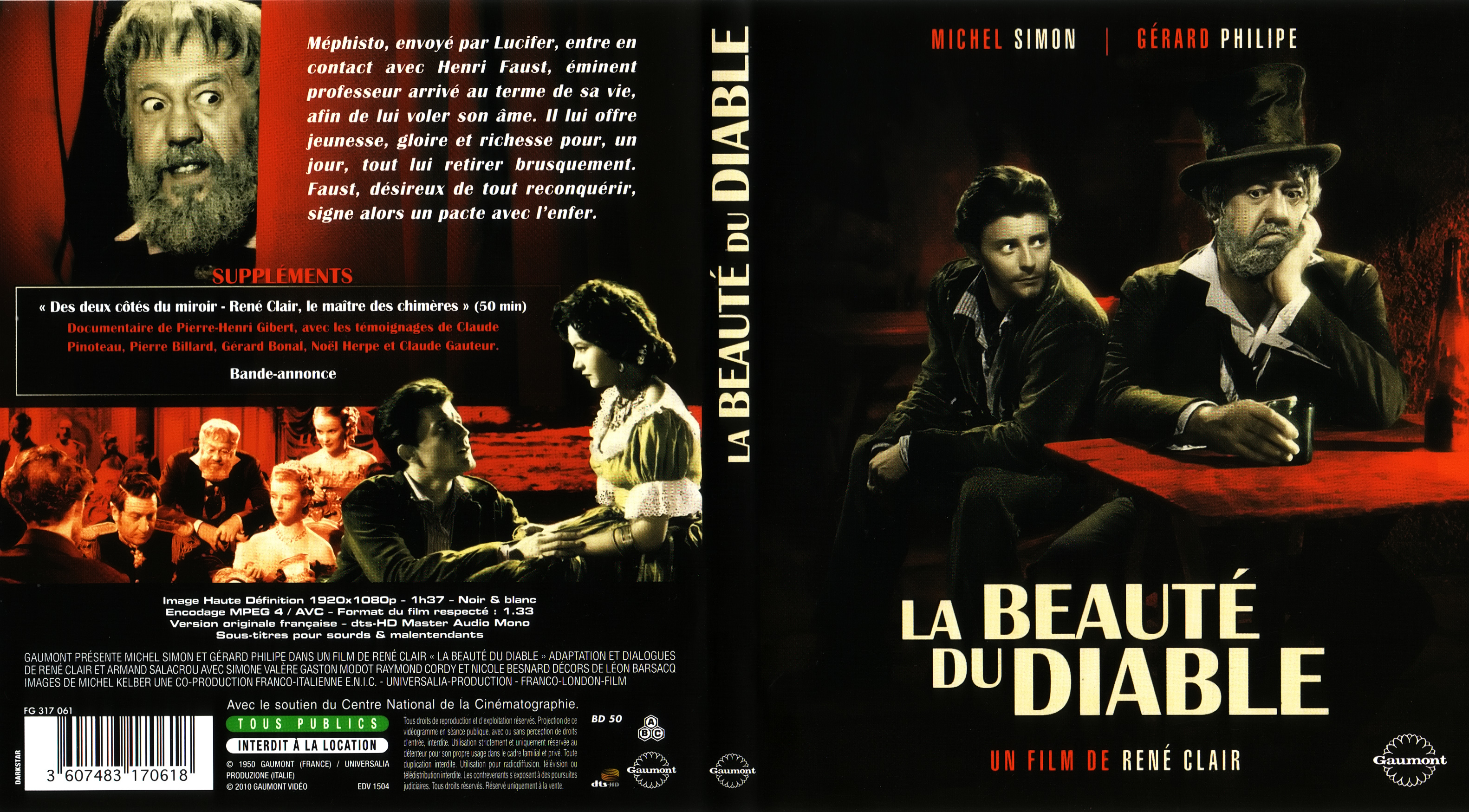 Jaquette DVD La beaut du diable (BLU-RAY)