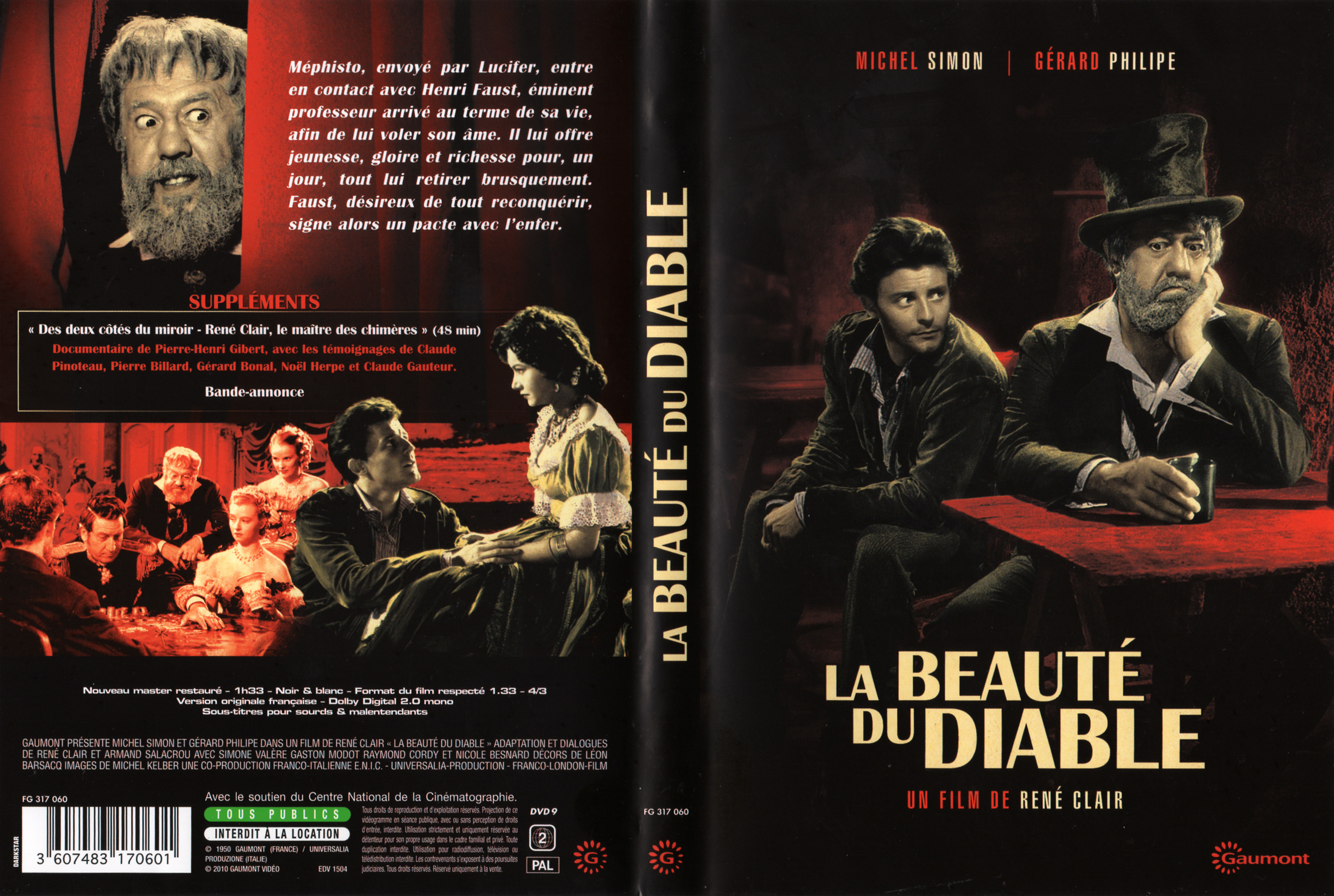 Jaquette DVD La beaut du diable v2