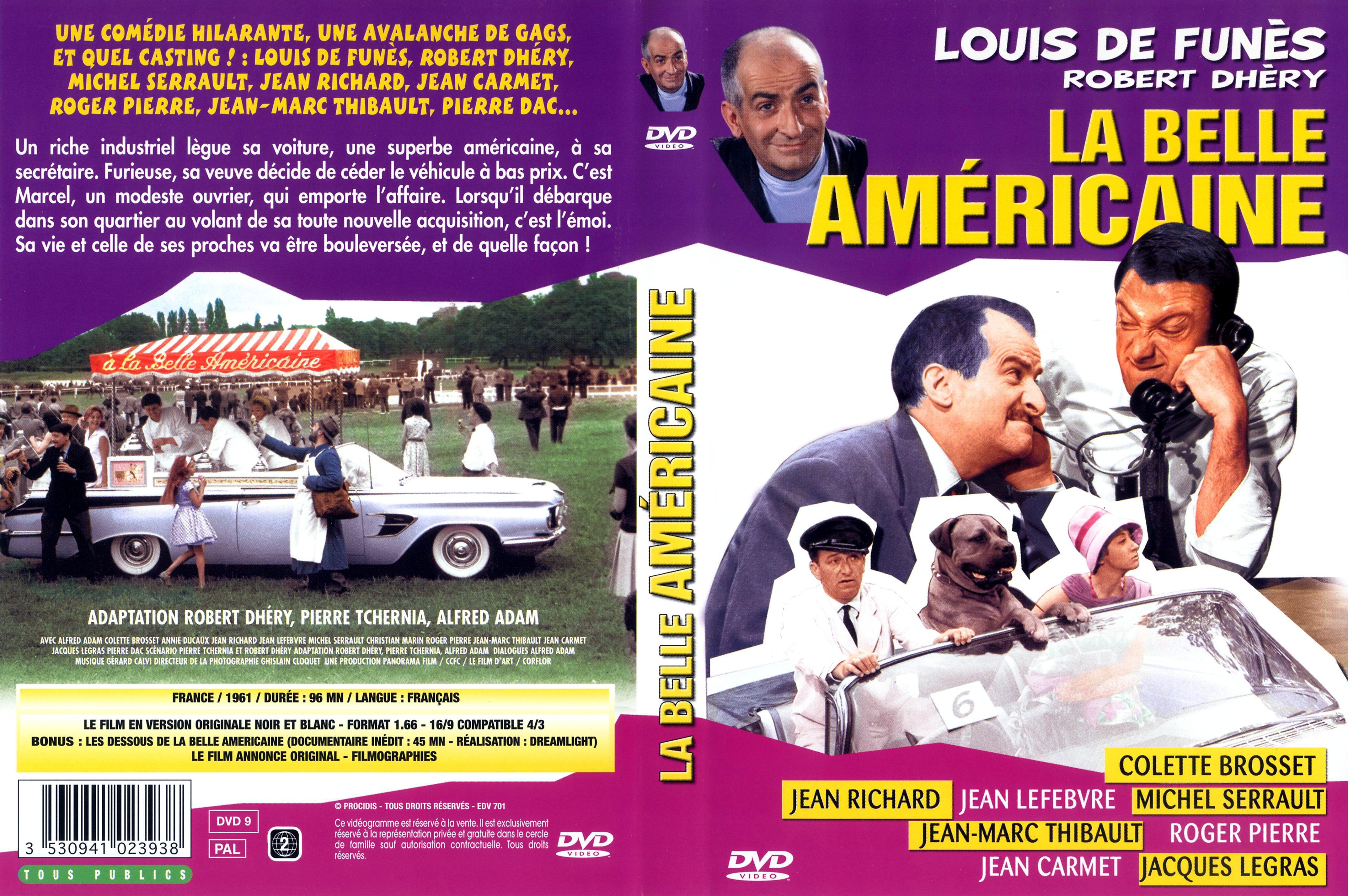 Jaquette DVD La belle amricaine