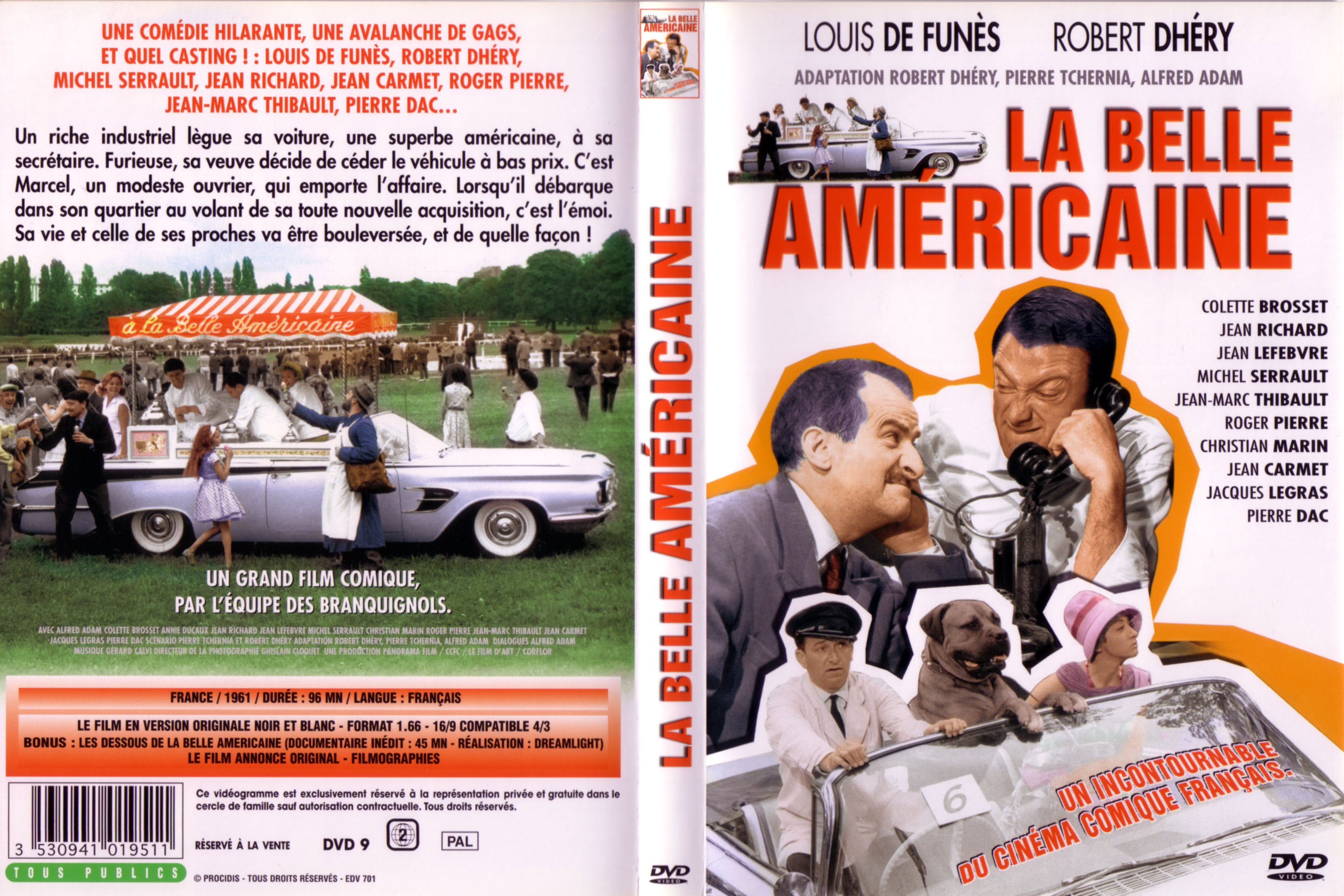 Jaquette DVD La belle americaine v2