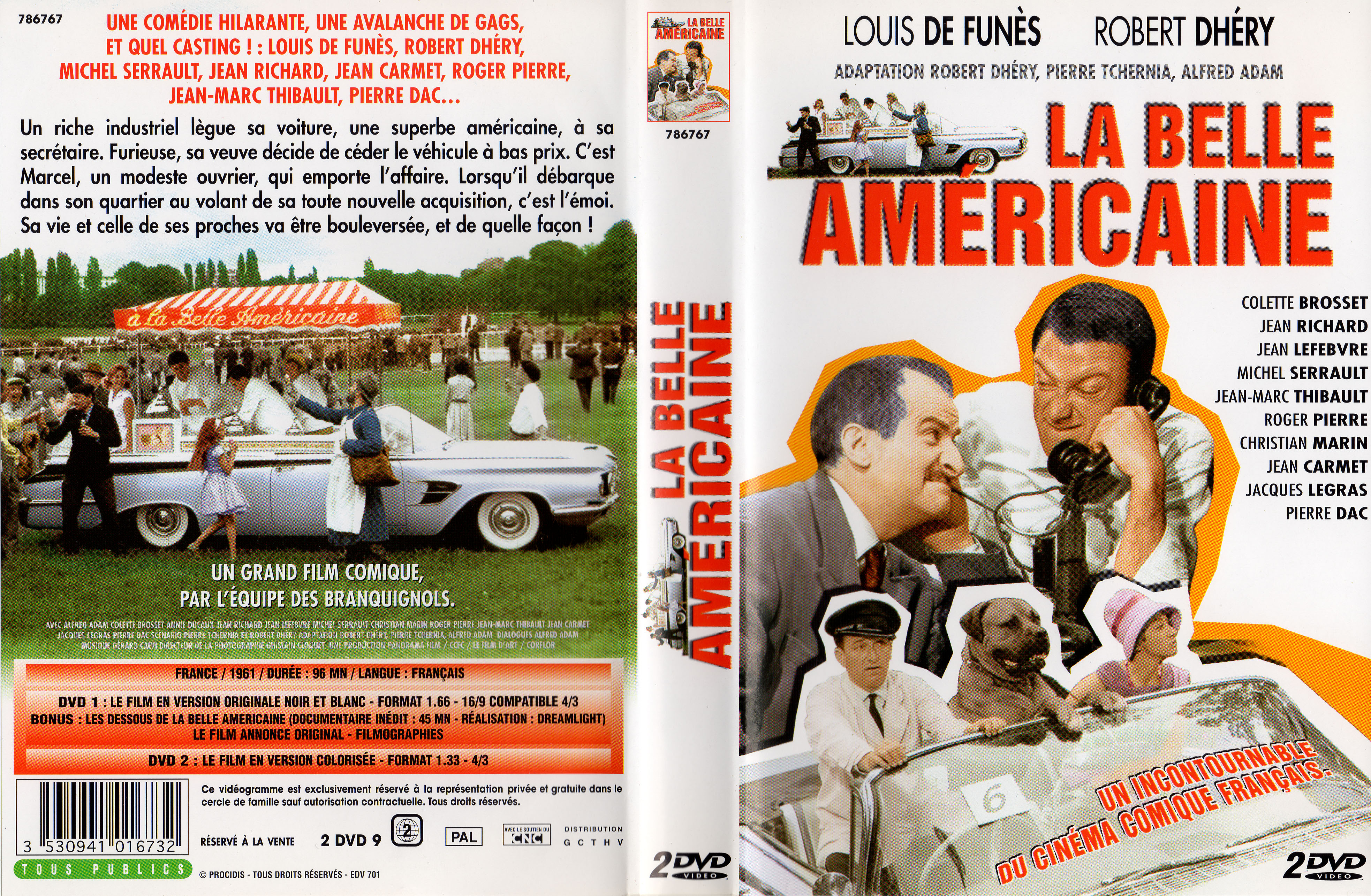 Jaquette DVD La belle amricaine v3