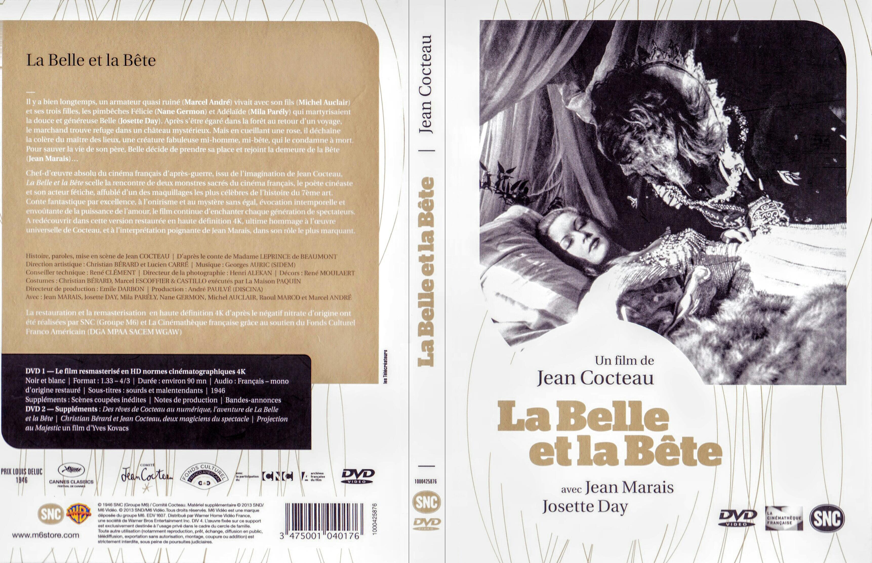 Jaquette DVD La belle et la bete Le Film v4