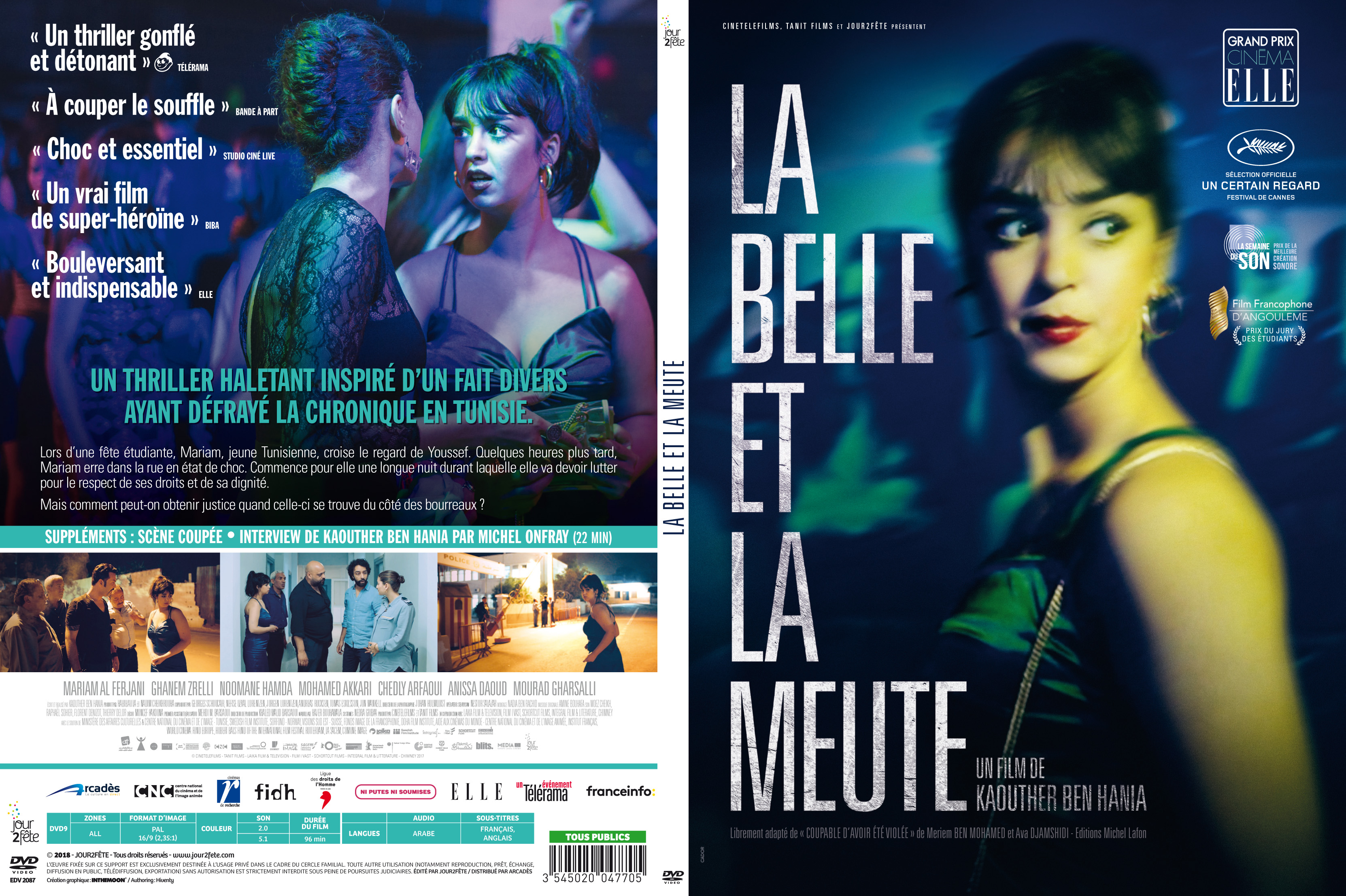 Jaquette DVD La belle et la meute
