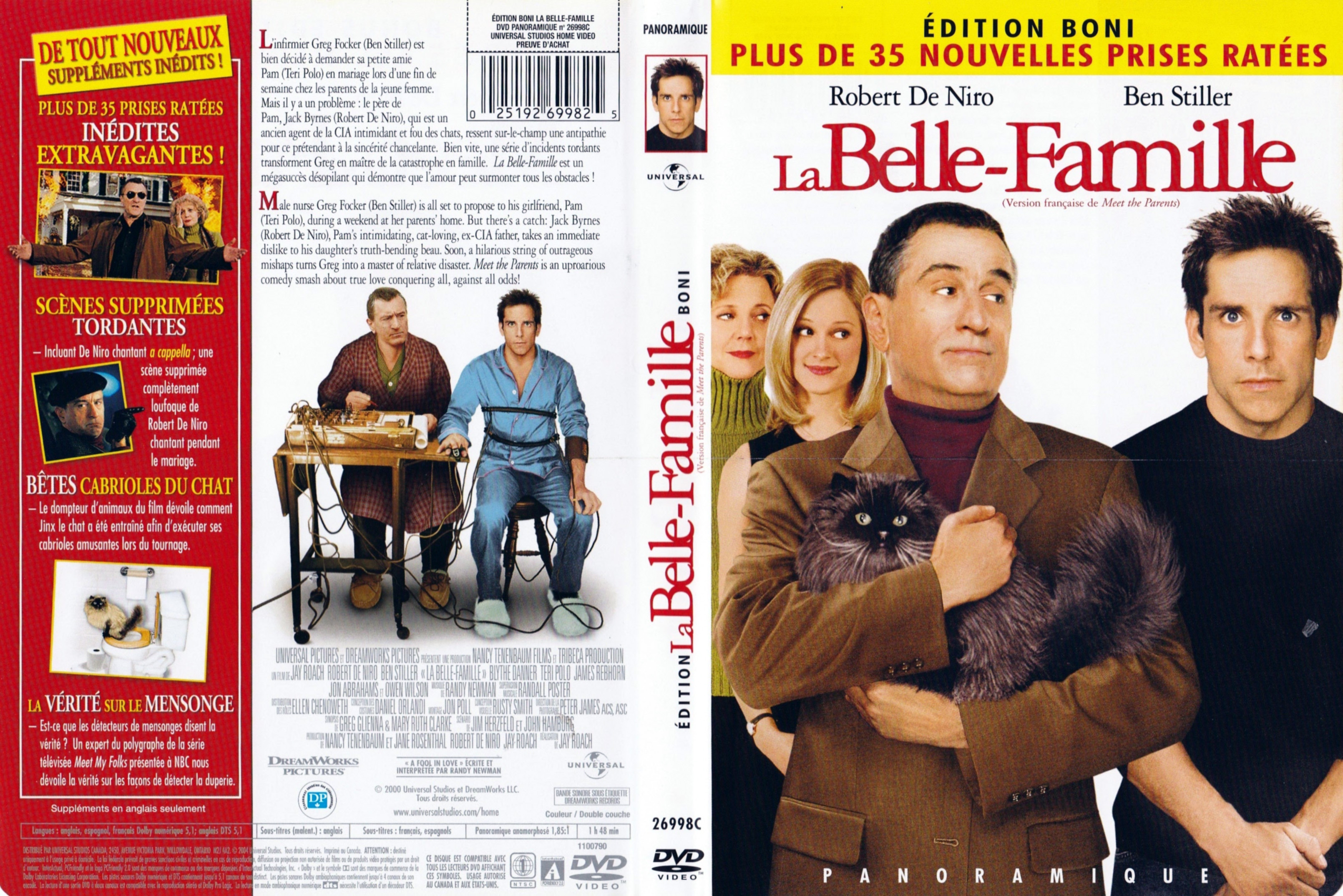 Jaquette DVD La belle-famille (Canadienne)