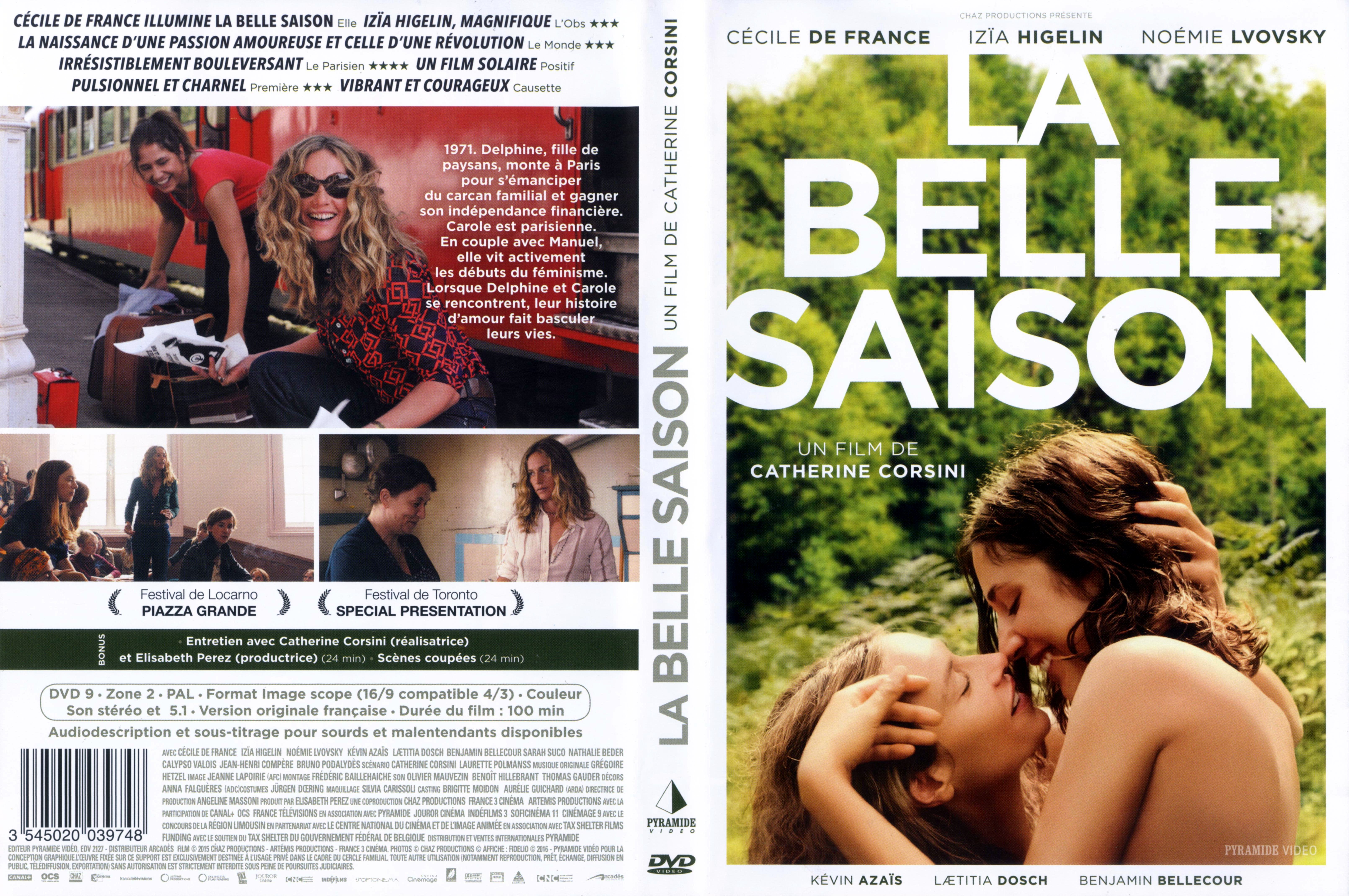 Jaquette DVD La belle saison