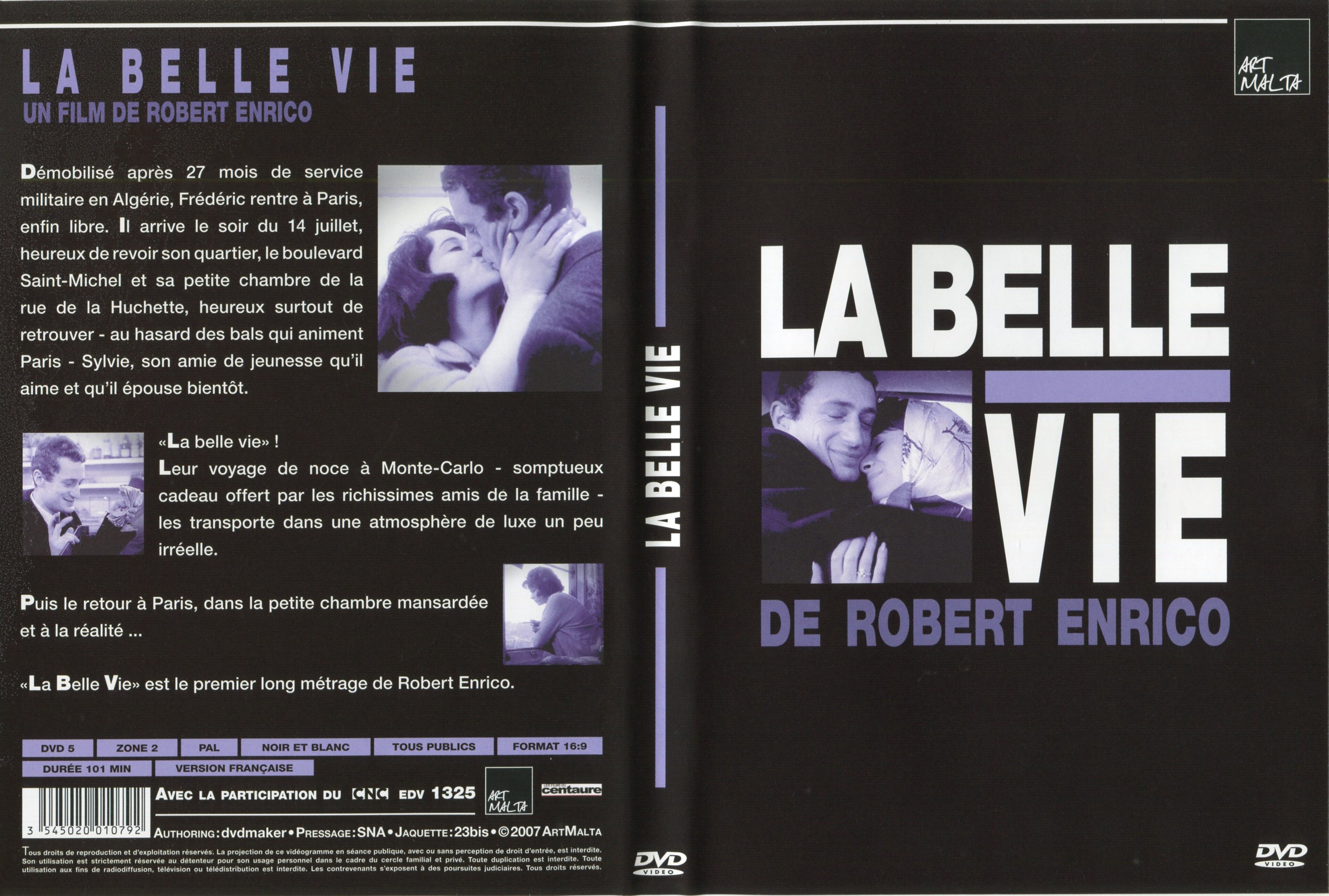 Jaquette DVD La belle vie (1962)