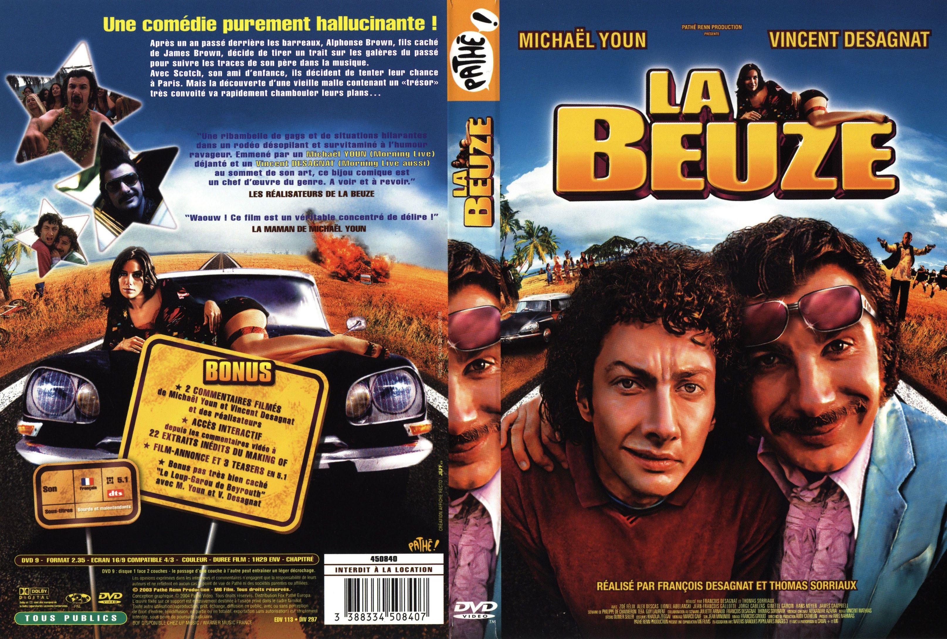 Jaquette DVD La beuze