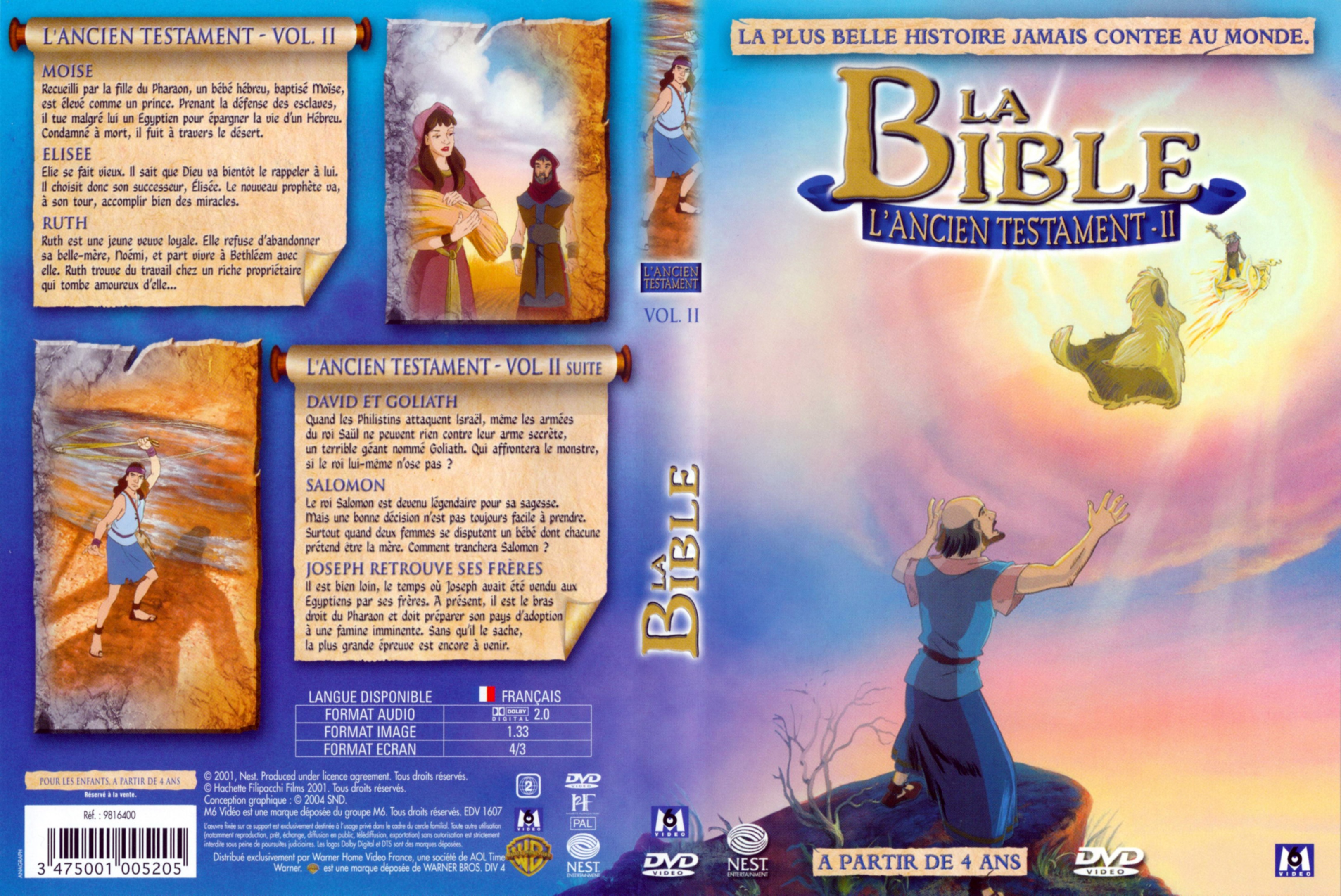 Jaquette DVD La bible l