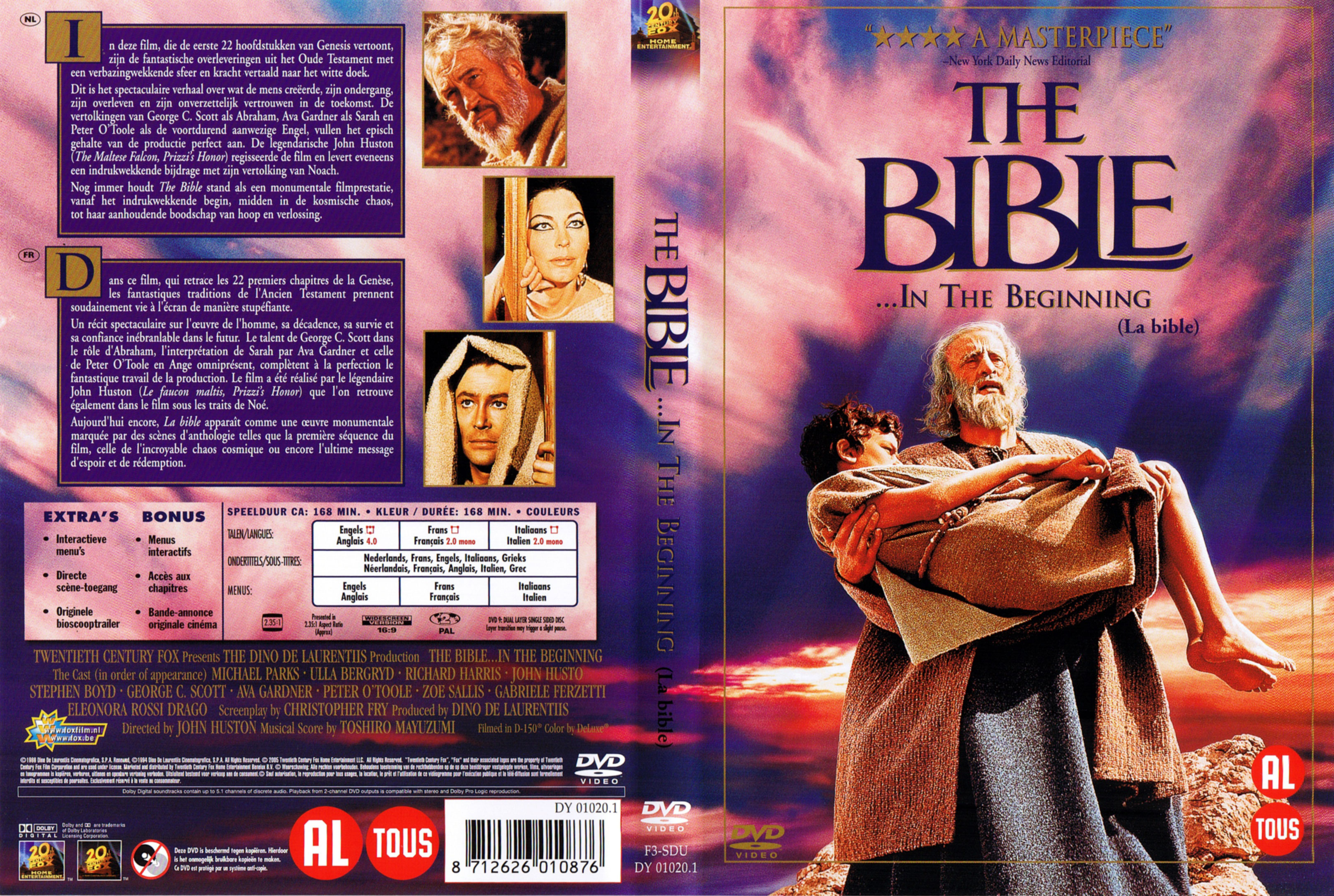 Jaquette DVD La bible v3