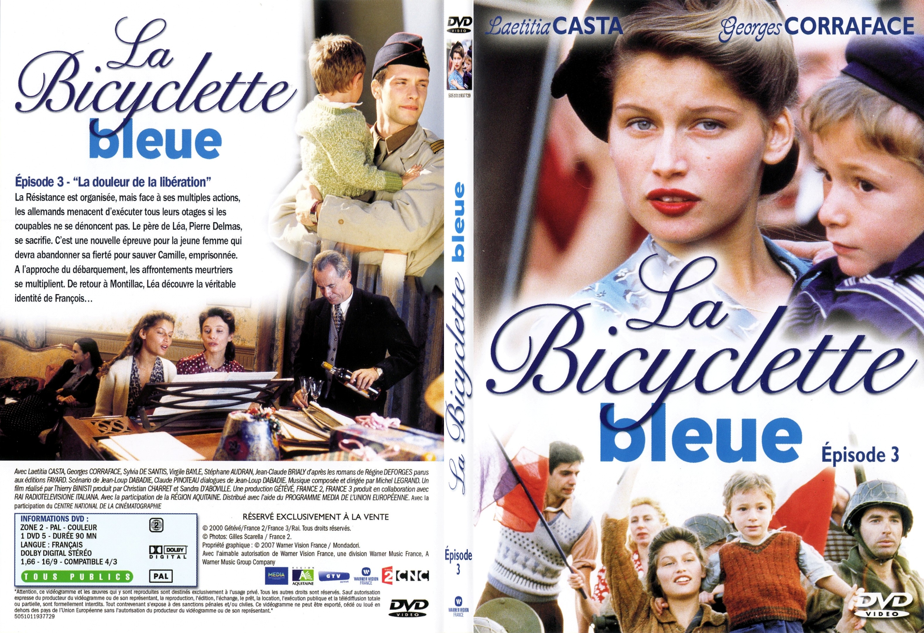 Jaquette DVD La bicyclette bleue Episode 3 - SLIM