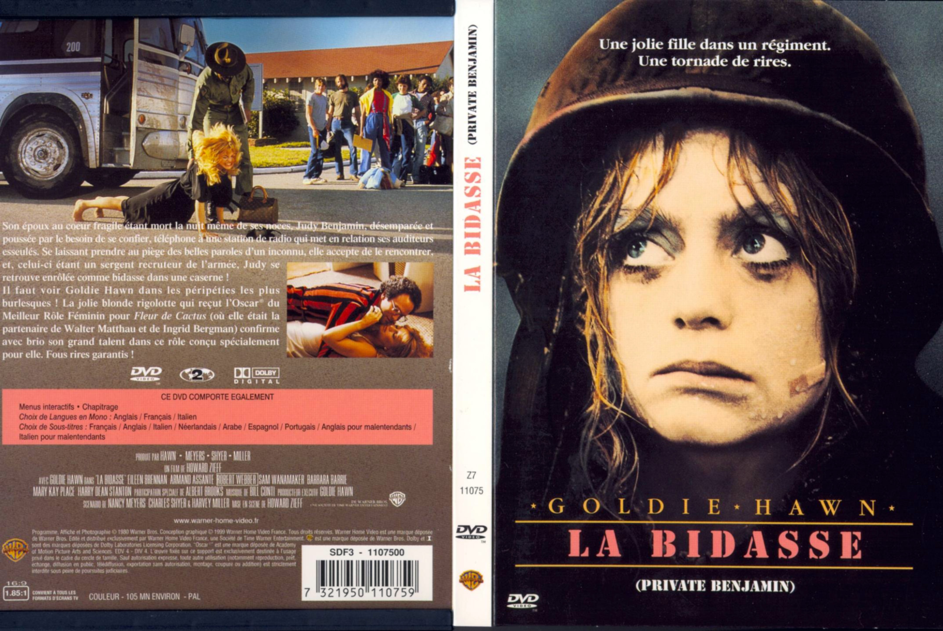 Jaquette DVD La bidasse