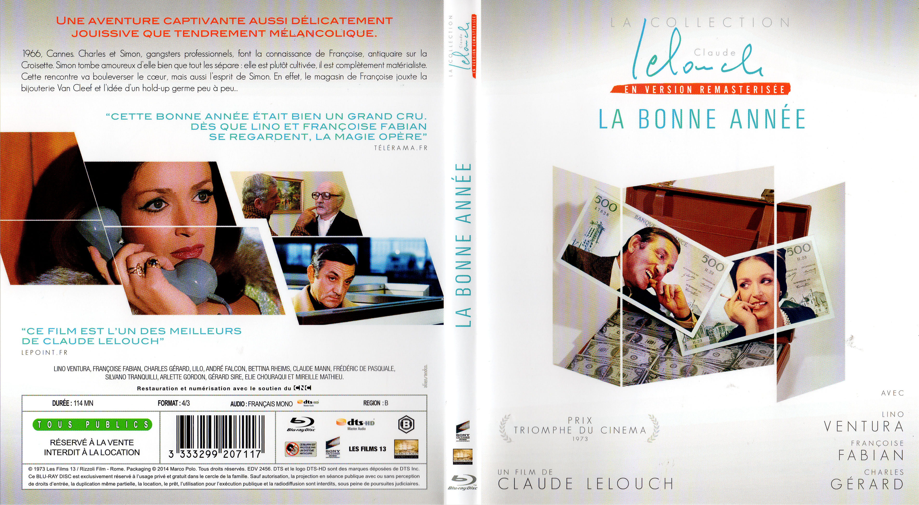 Jaquette DVD La bonne anne (BLU-RAY)