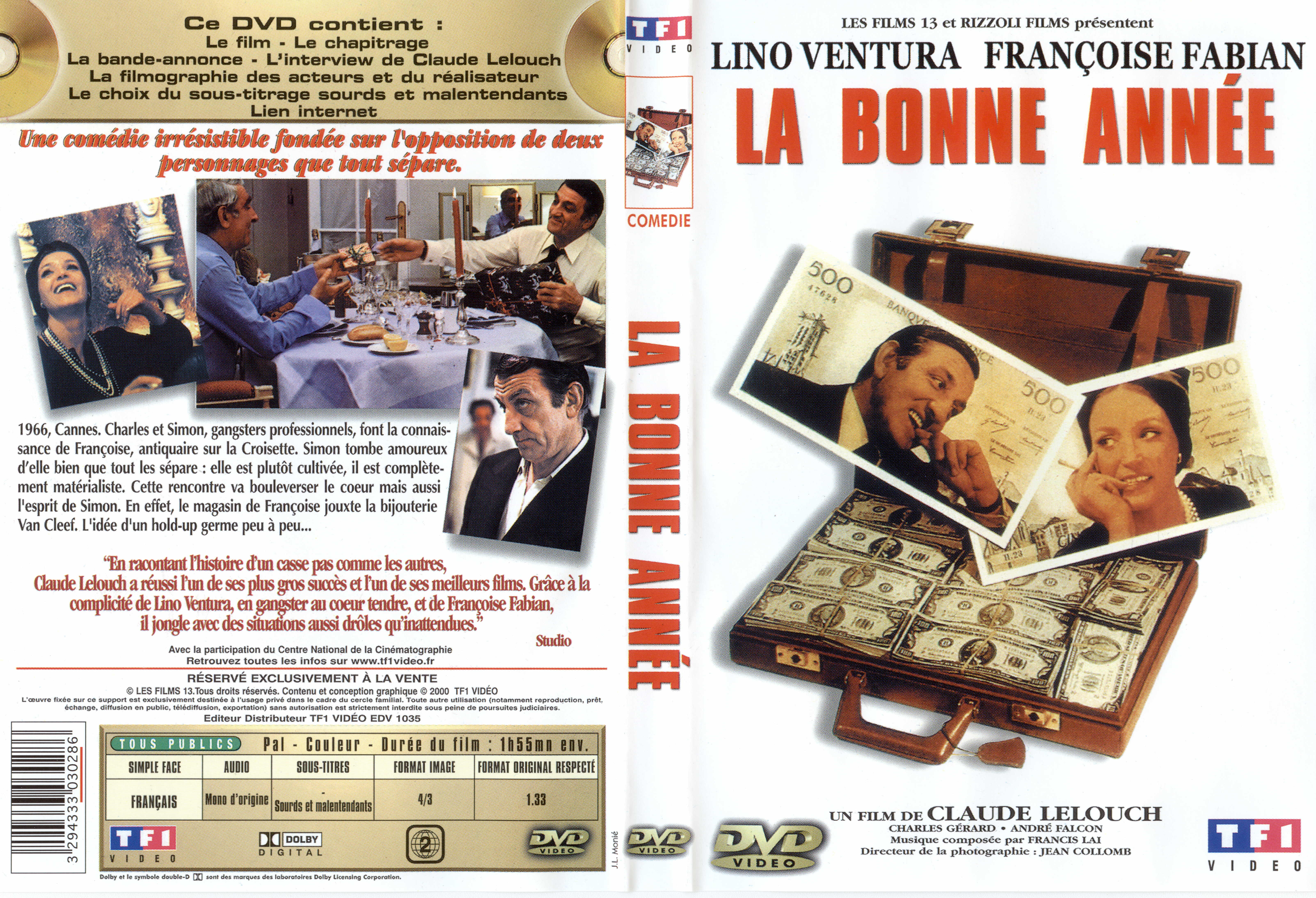 Jaquette DVD La bonne anne v2