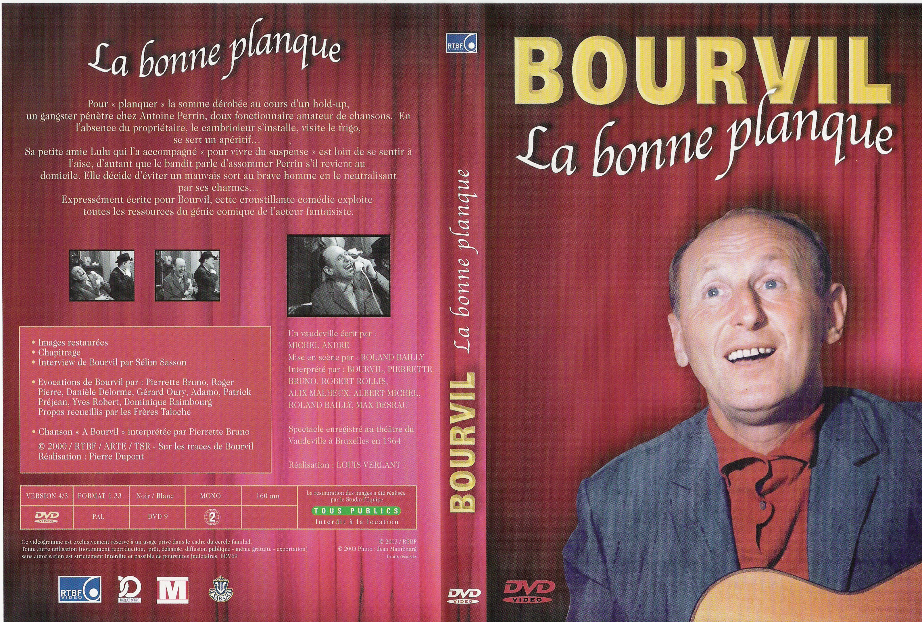 Jaquette DVD La bonne planque