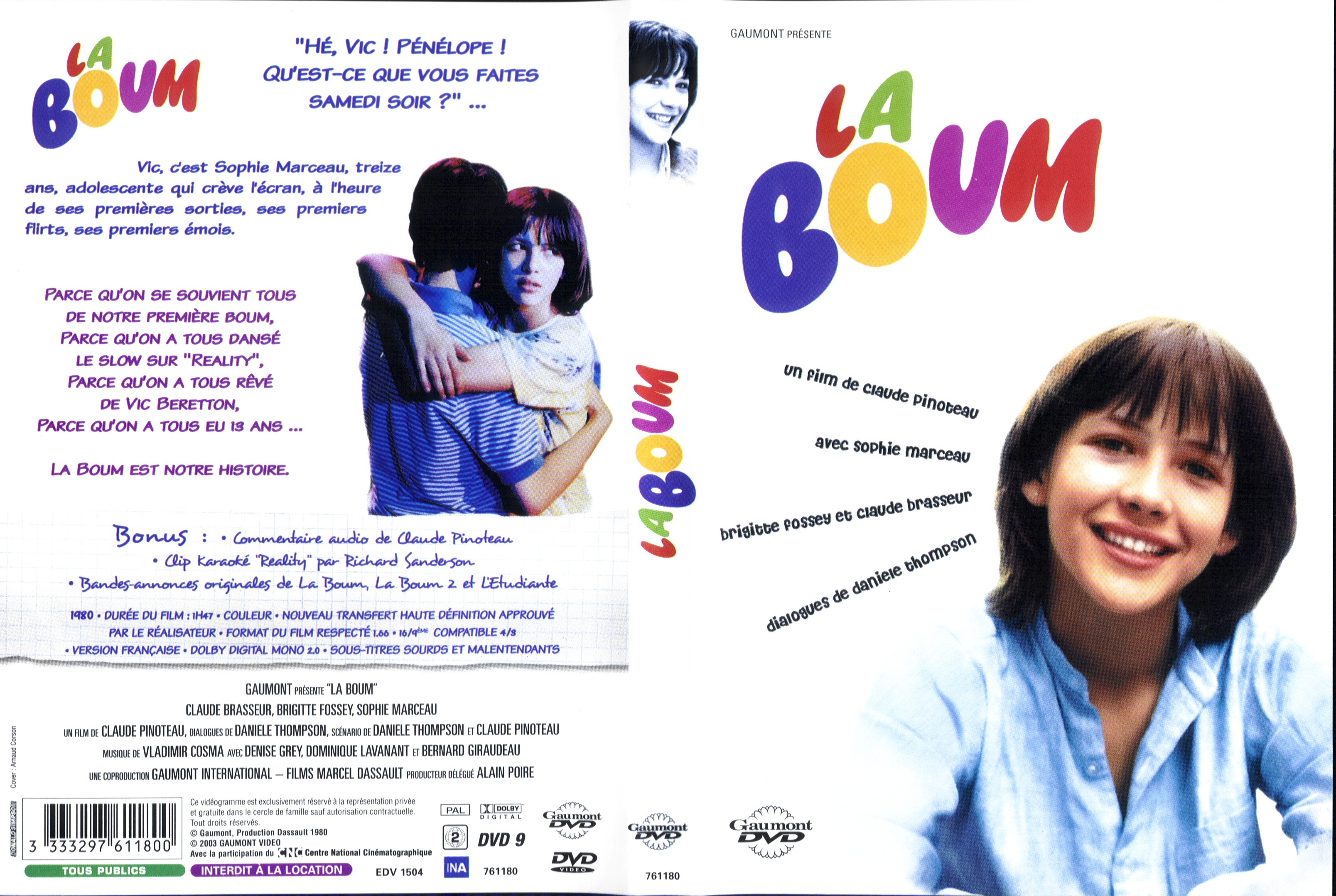 Jaquette DVD La boum