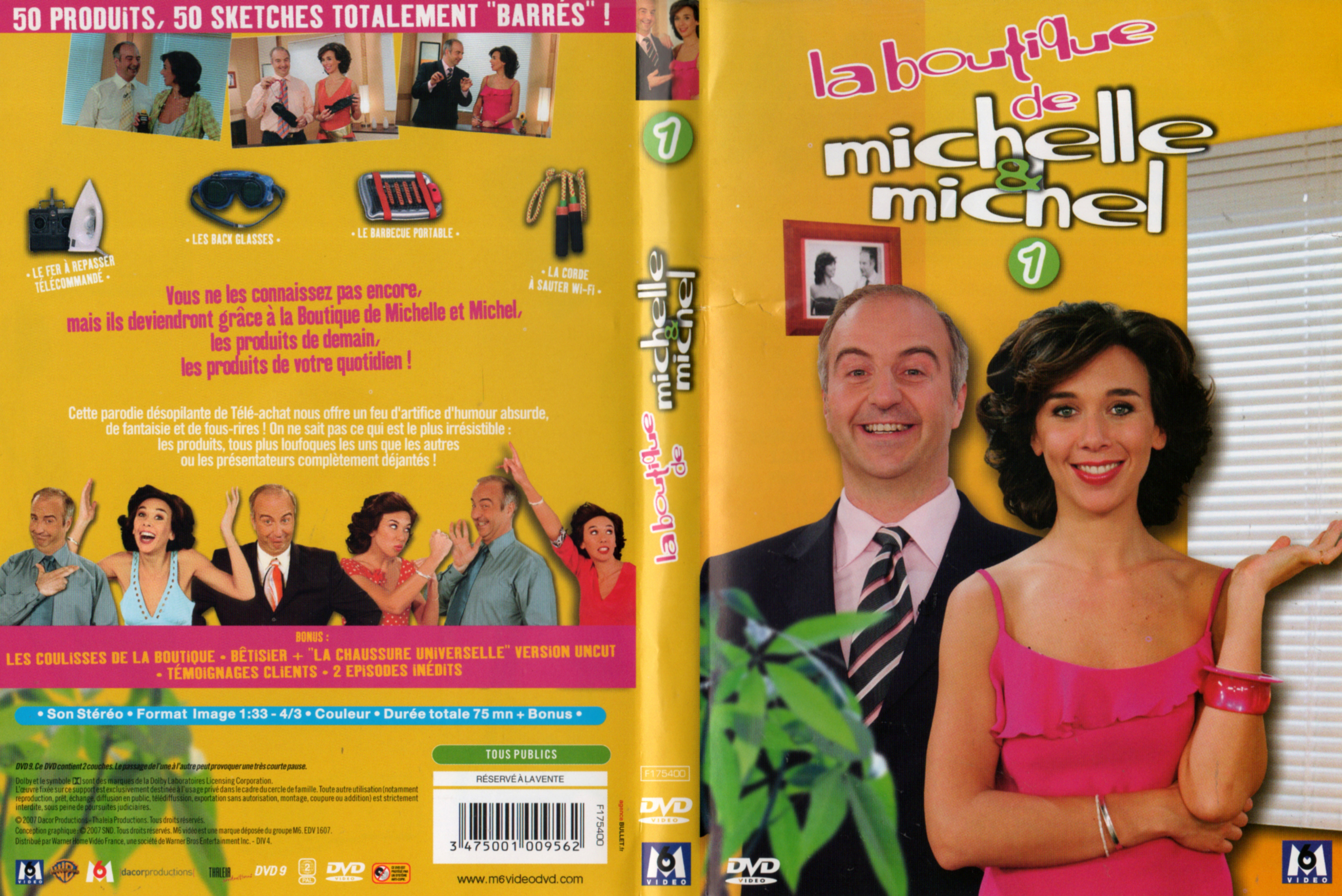 Jaquette DVD La boutique de Michelle et Michel vol 01