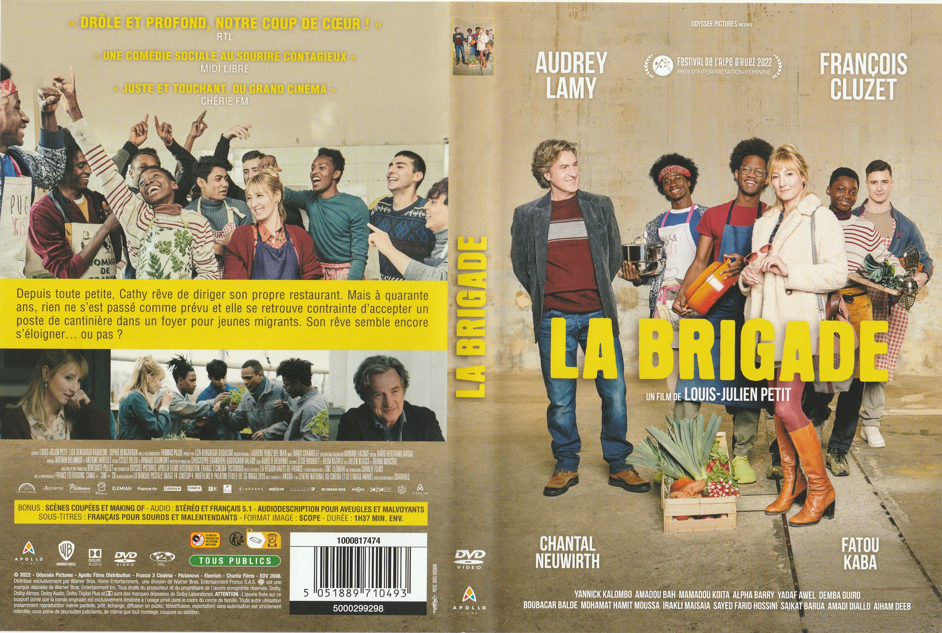 Jaquette DVD La brigade