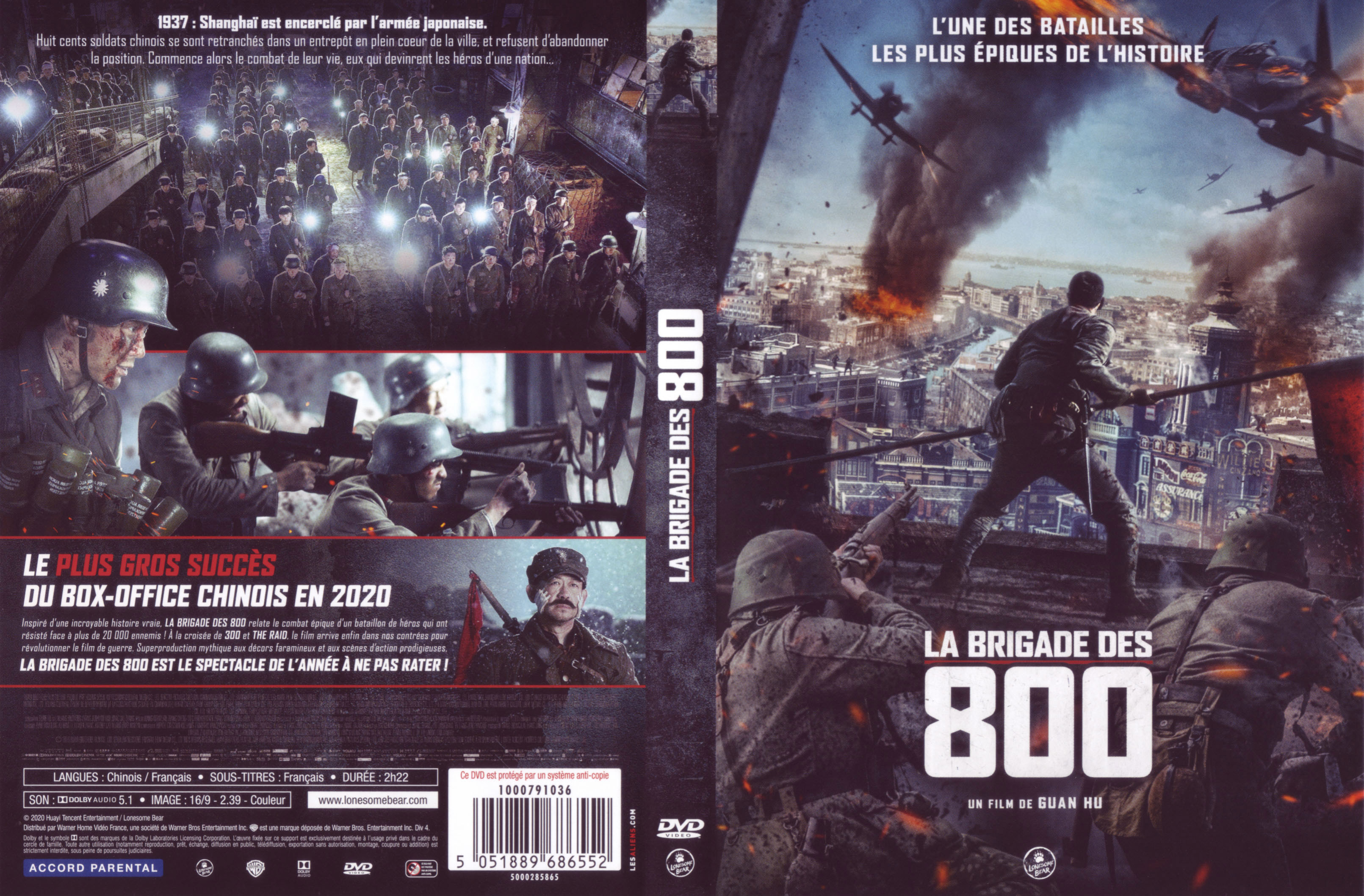 Jaquette DVD La brigade des 800
