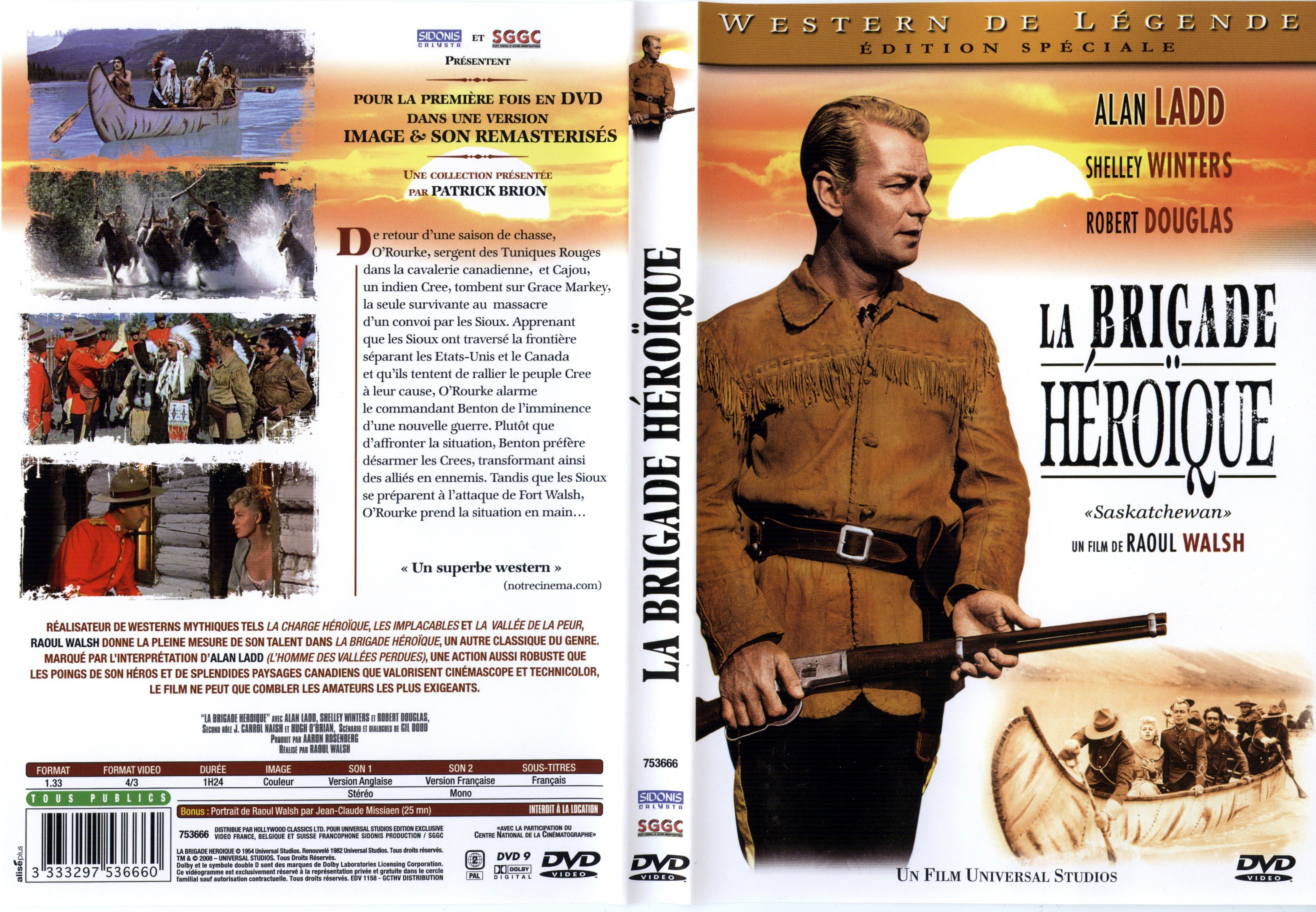Jaquette DVD La brigade heroique