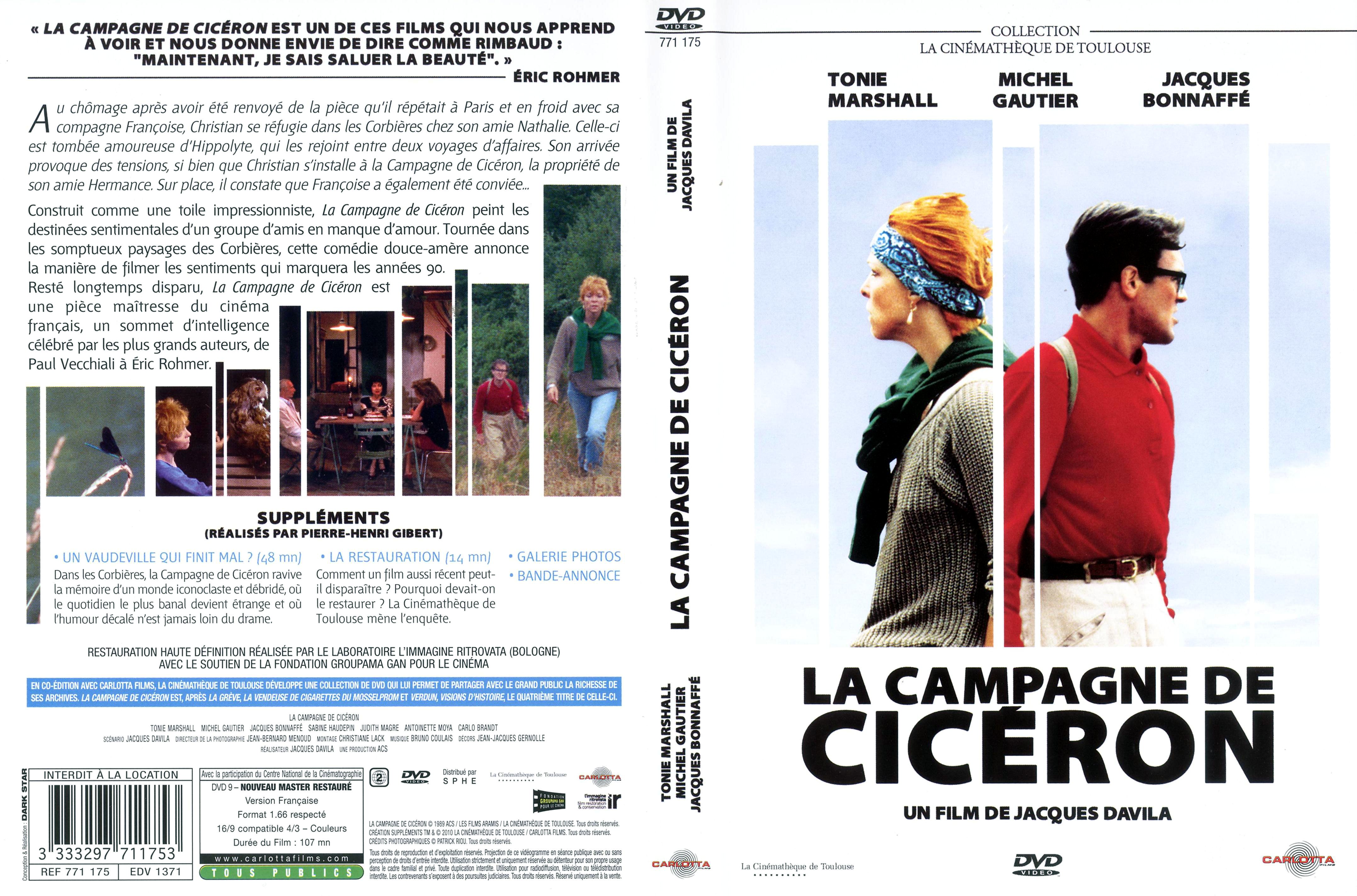 Jaquette DVD La campagne de Ciceron