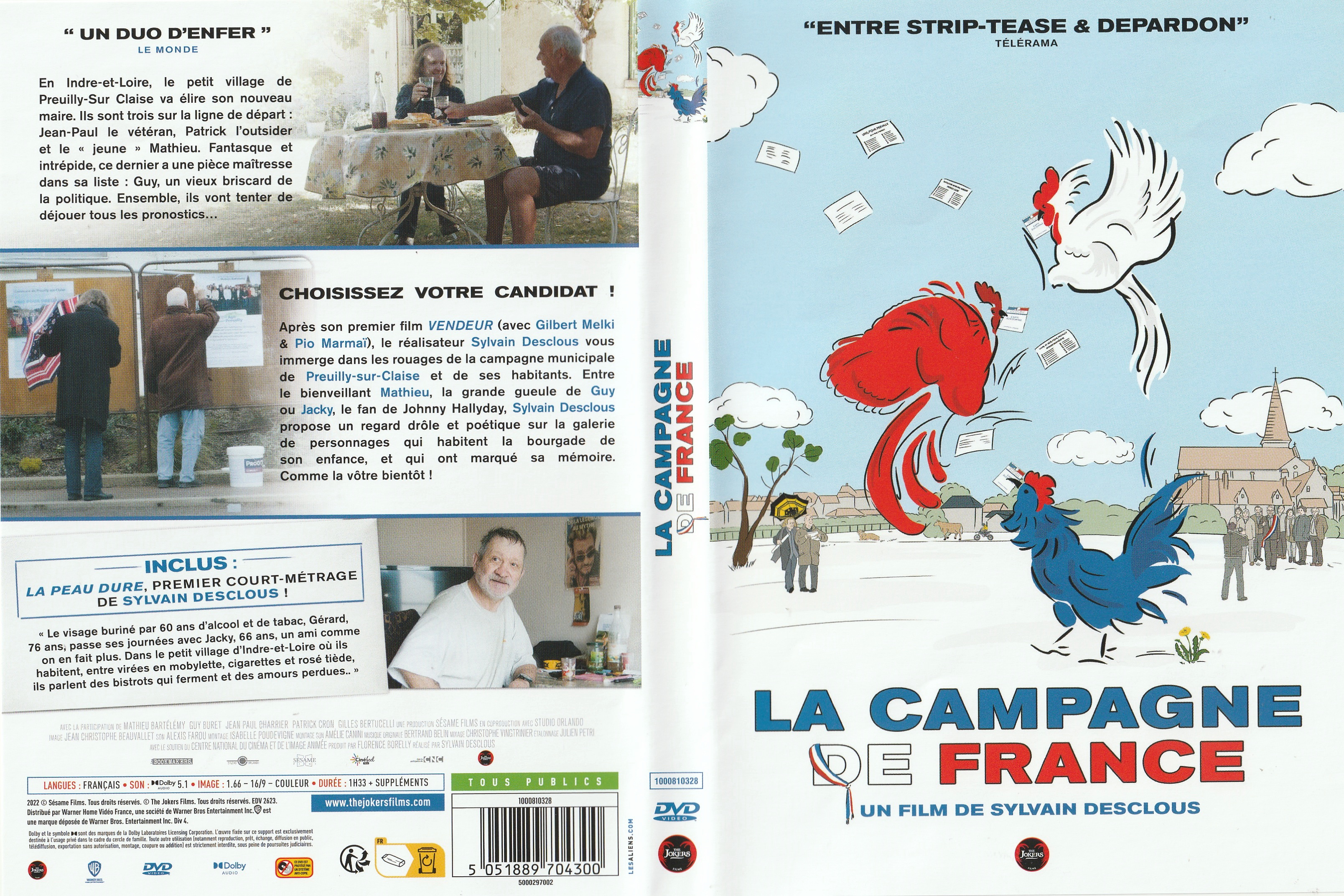 Jaquette DVD La campagne de France