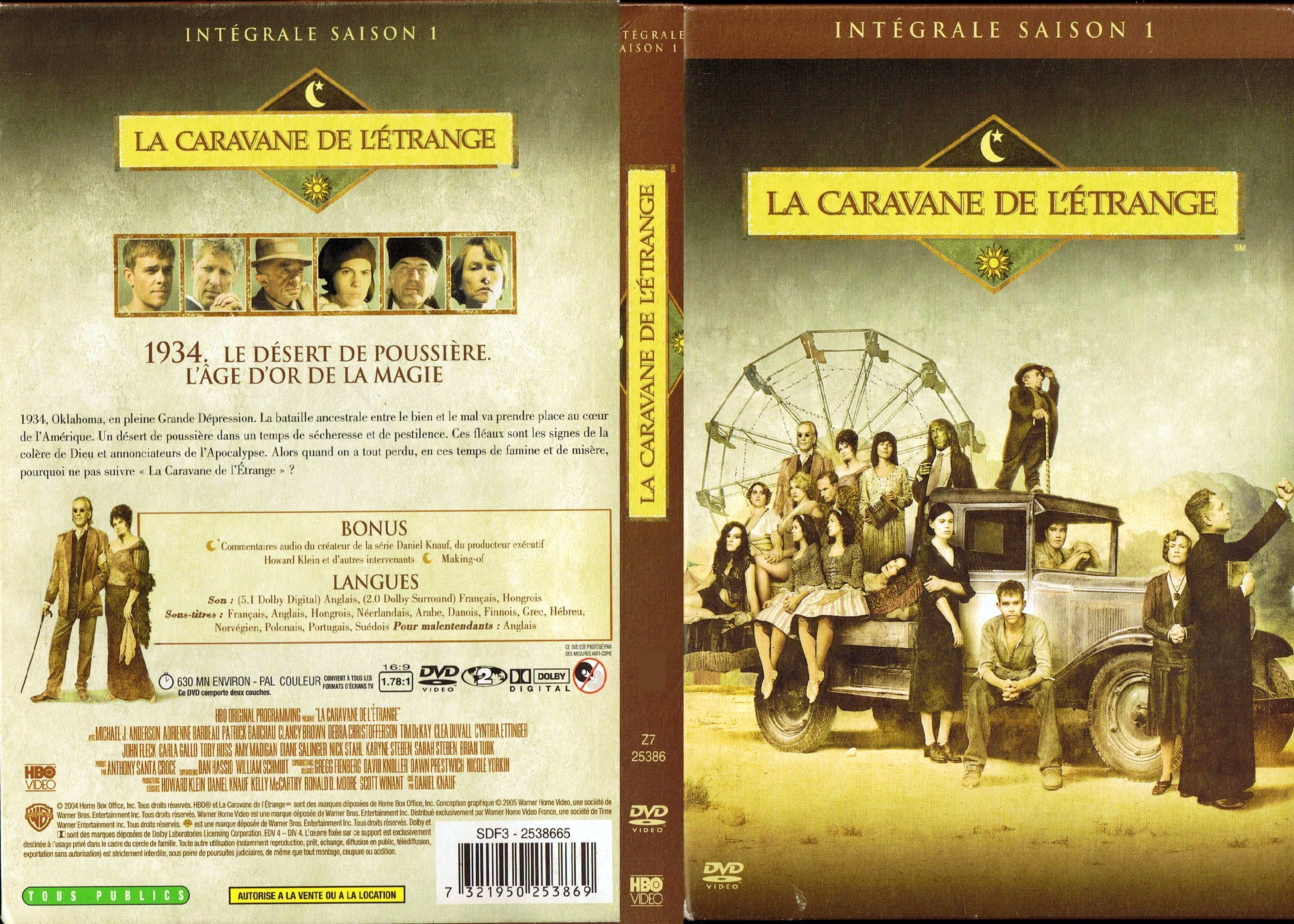 Jaquette DVD La caravane de l