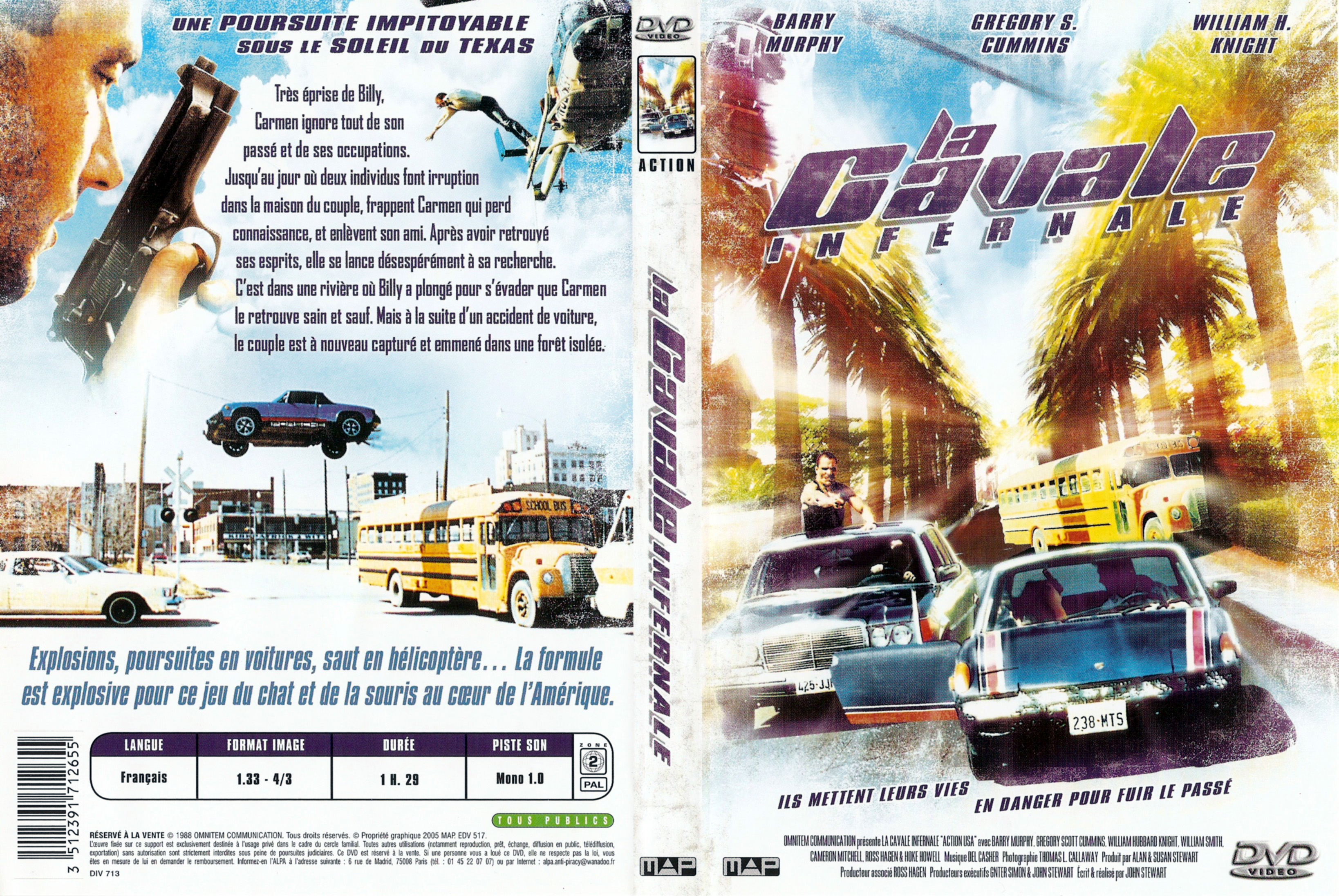 Jaquette DVD La cavale infernale