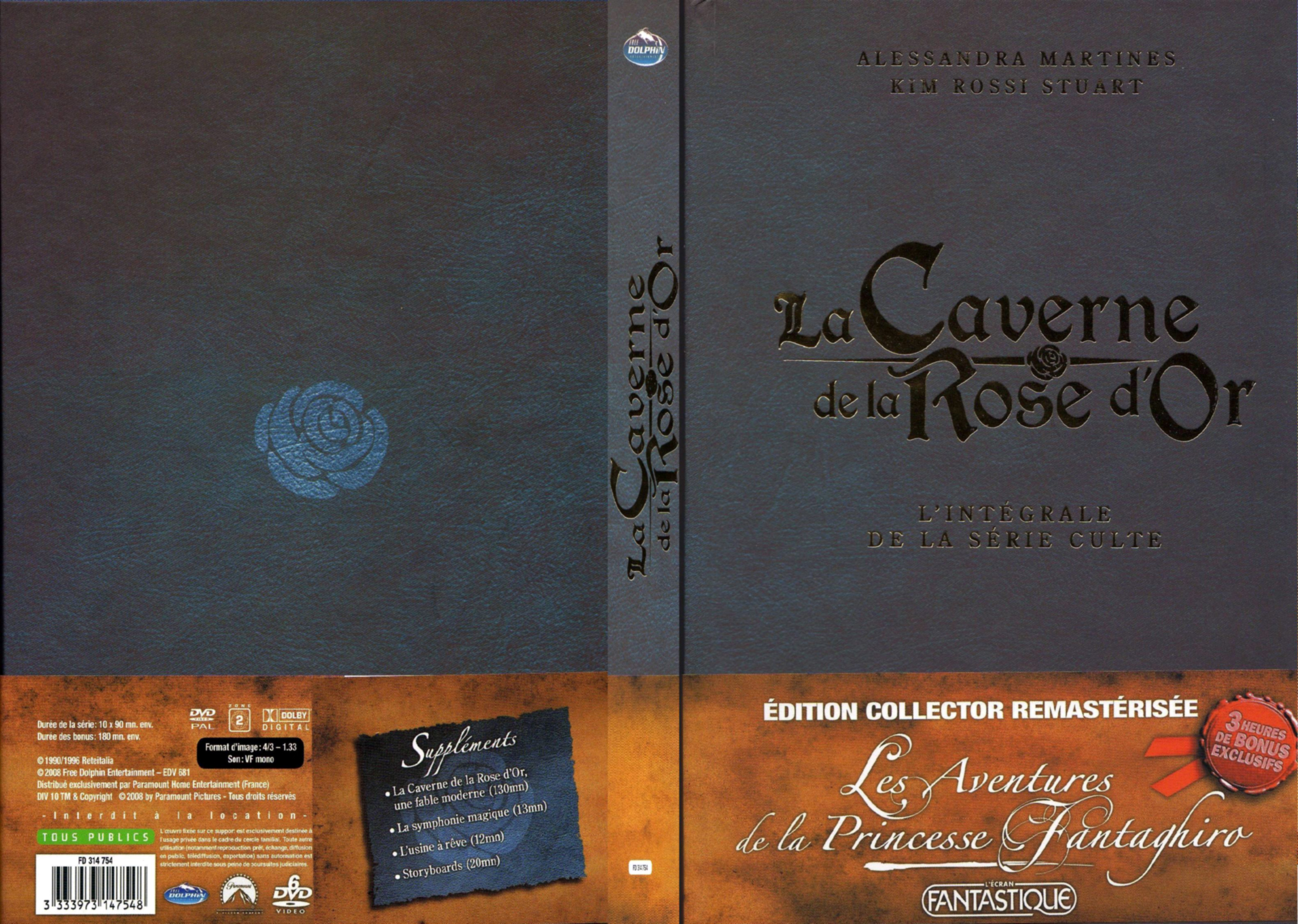 Jaquette DVD La caverne de la rose d