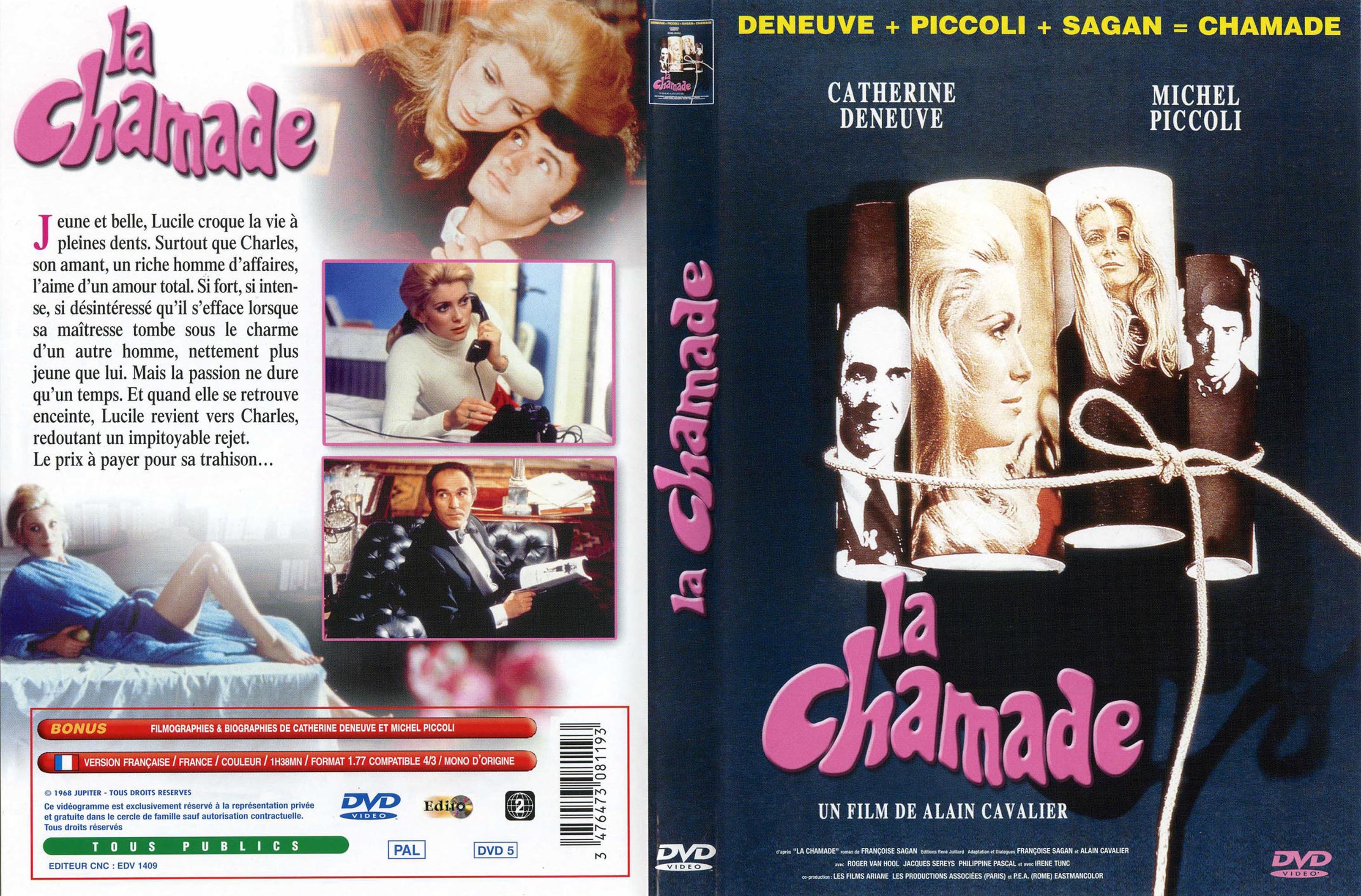 Jaquette DVD La chamade