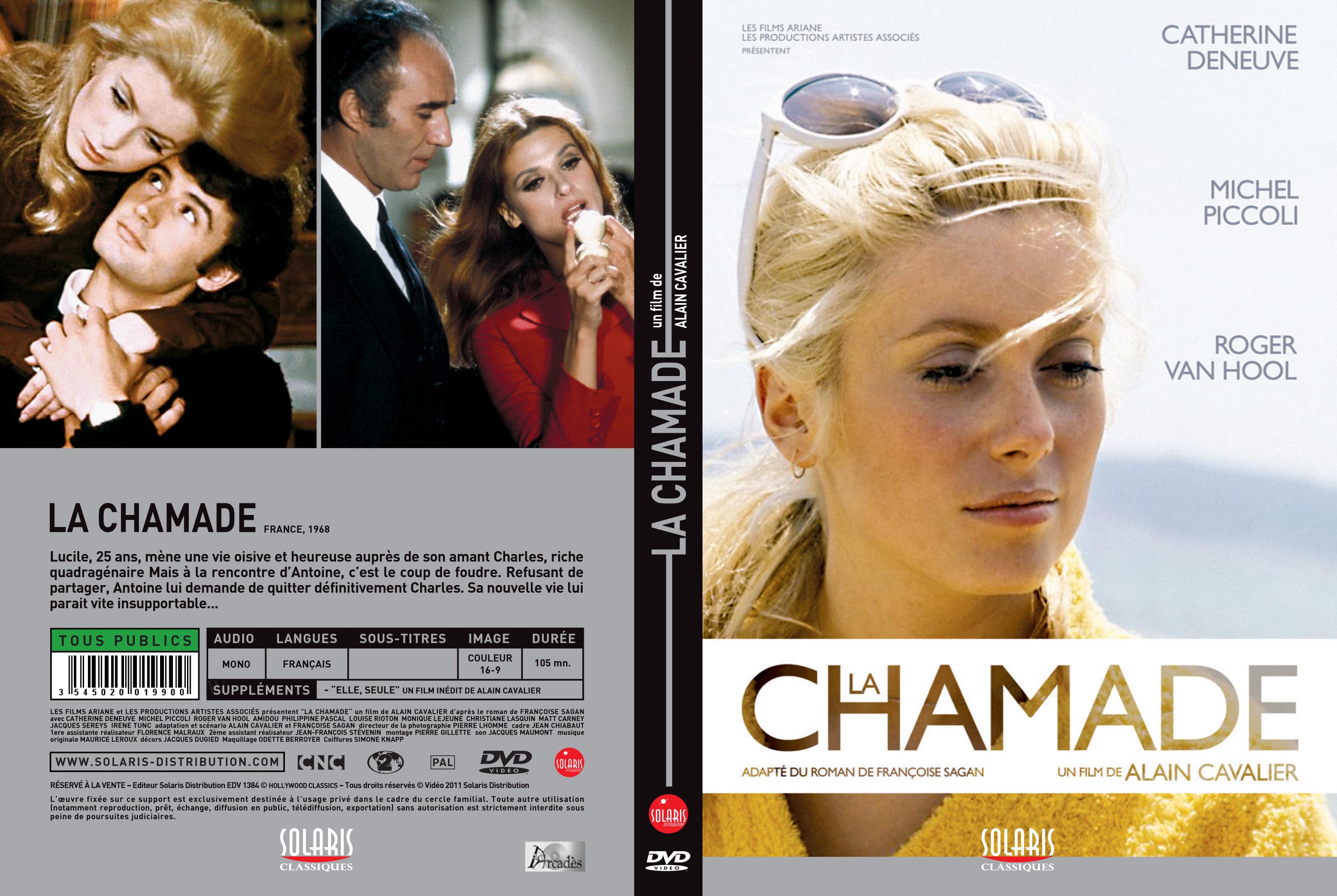 Jaquette DVD La chamade v2