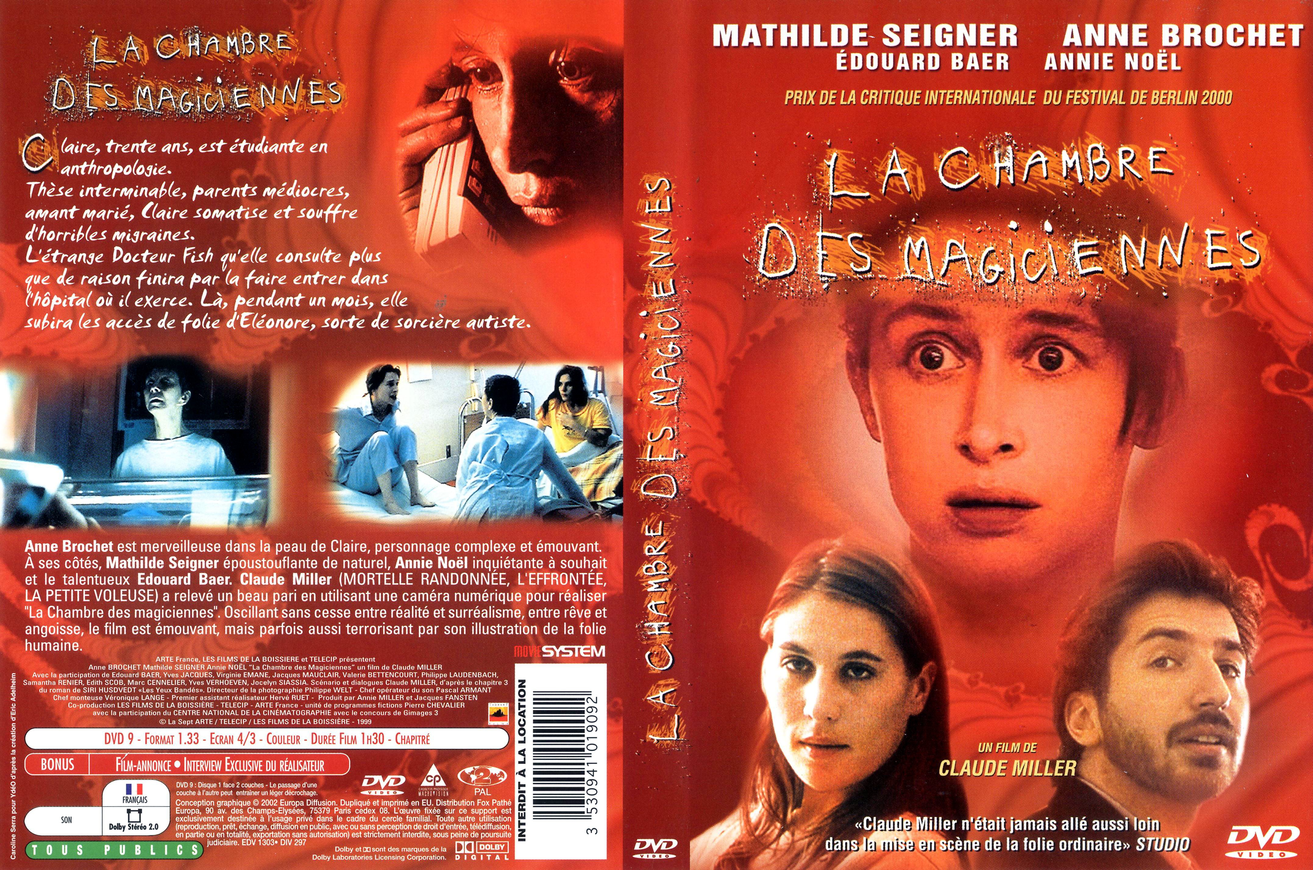 Jaquette DVD La chambre des magiciennes