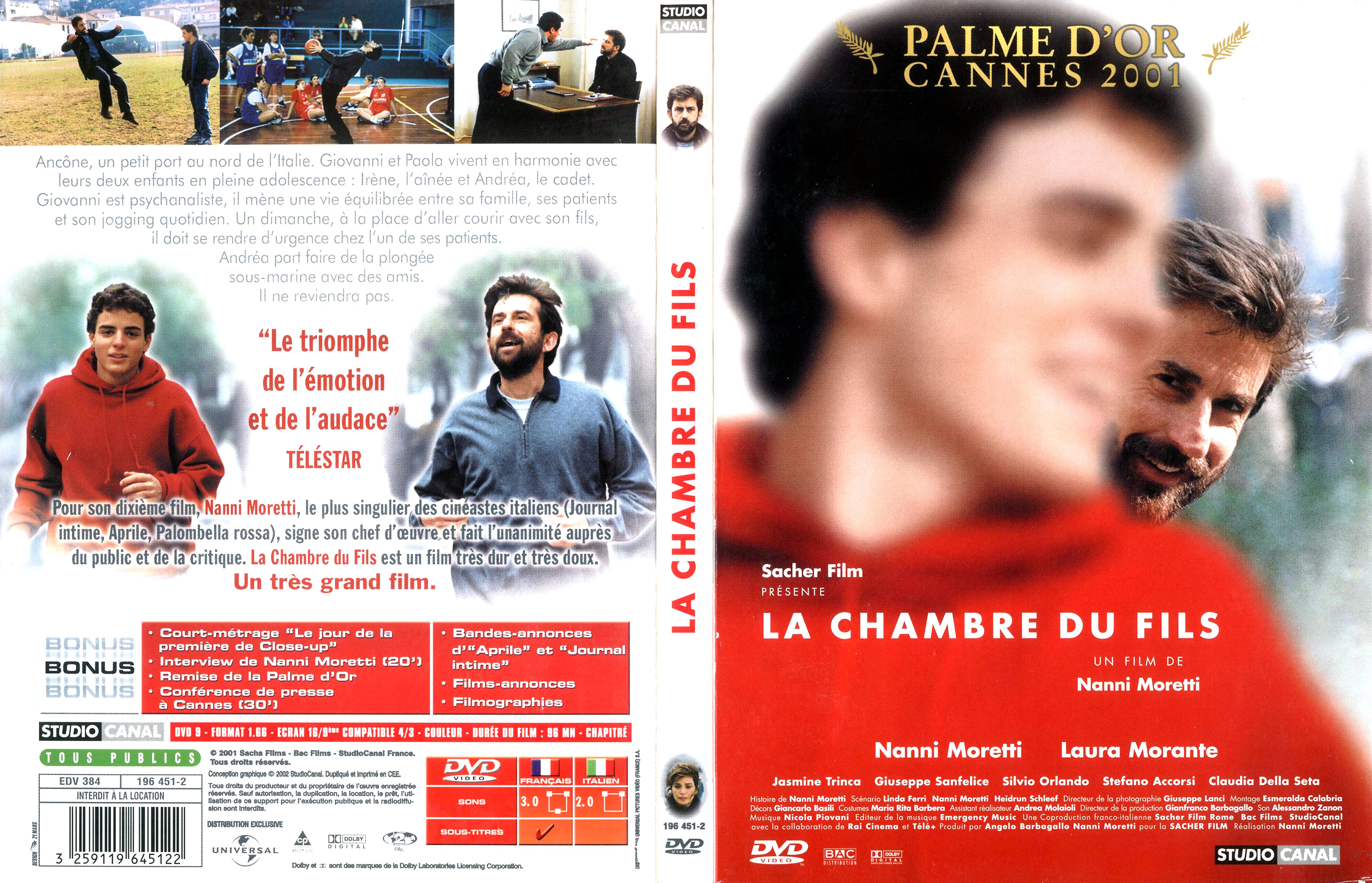 Jaquette DVD La chambre du fils v3