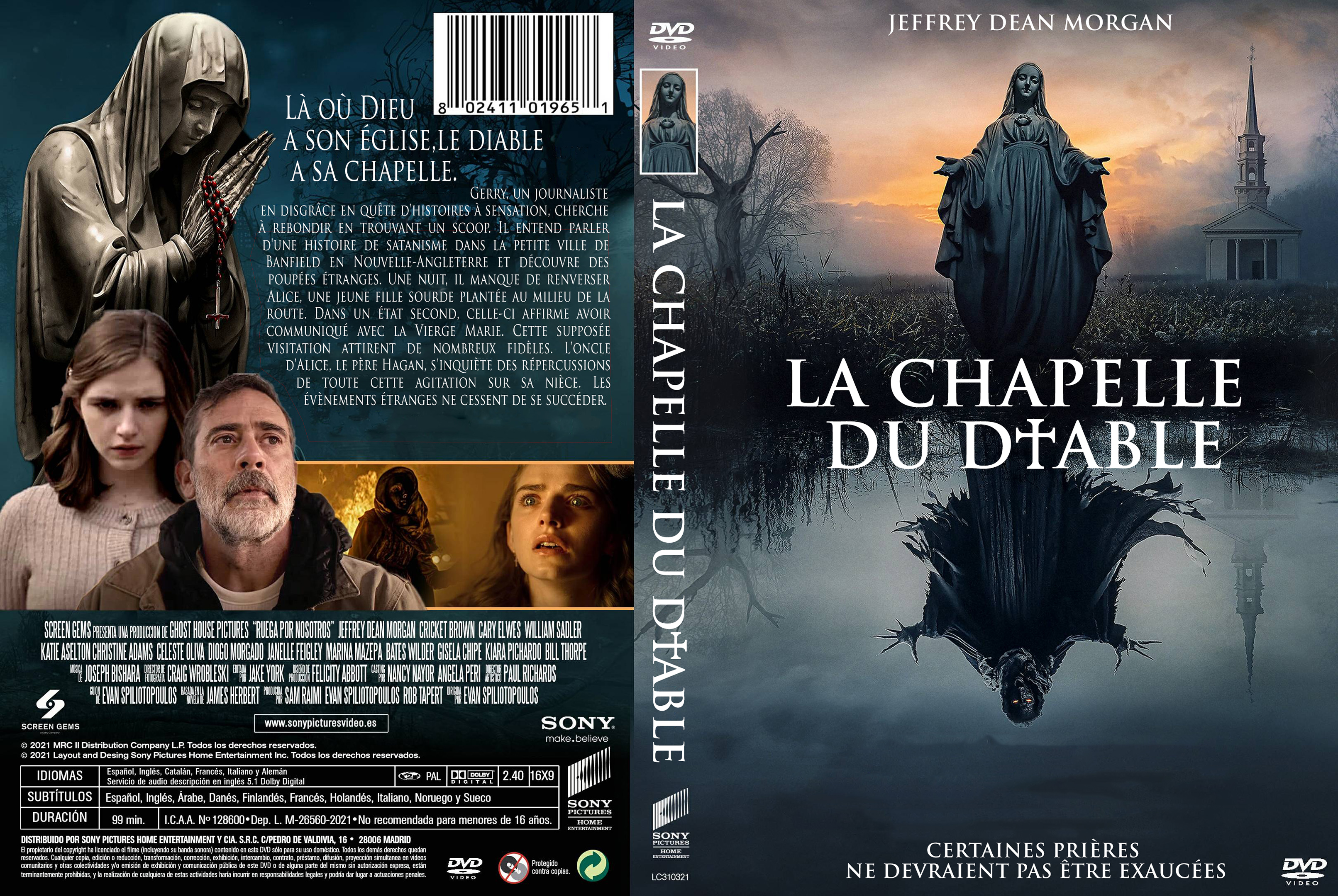 Jaquette DVD La chapelle du diable custom