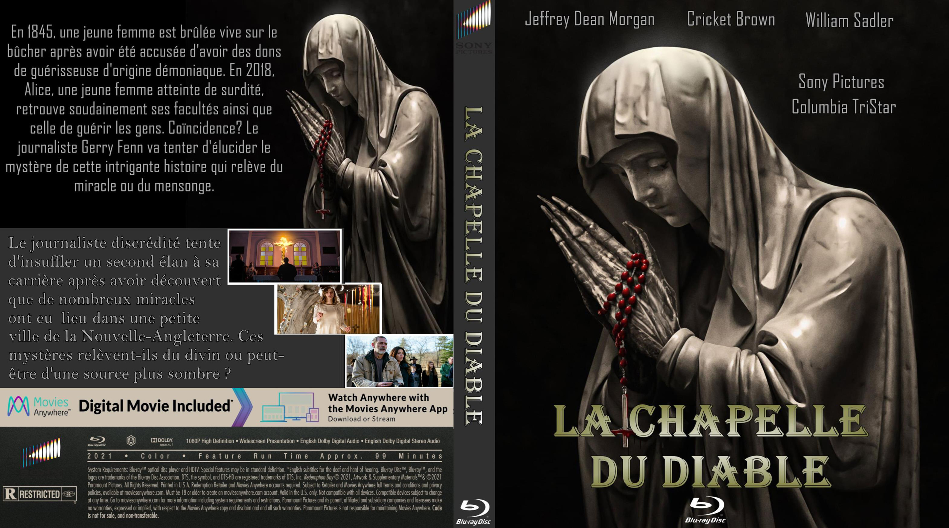 Jaquette DVD La chapelle du diable custom (BLU-RAY)