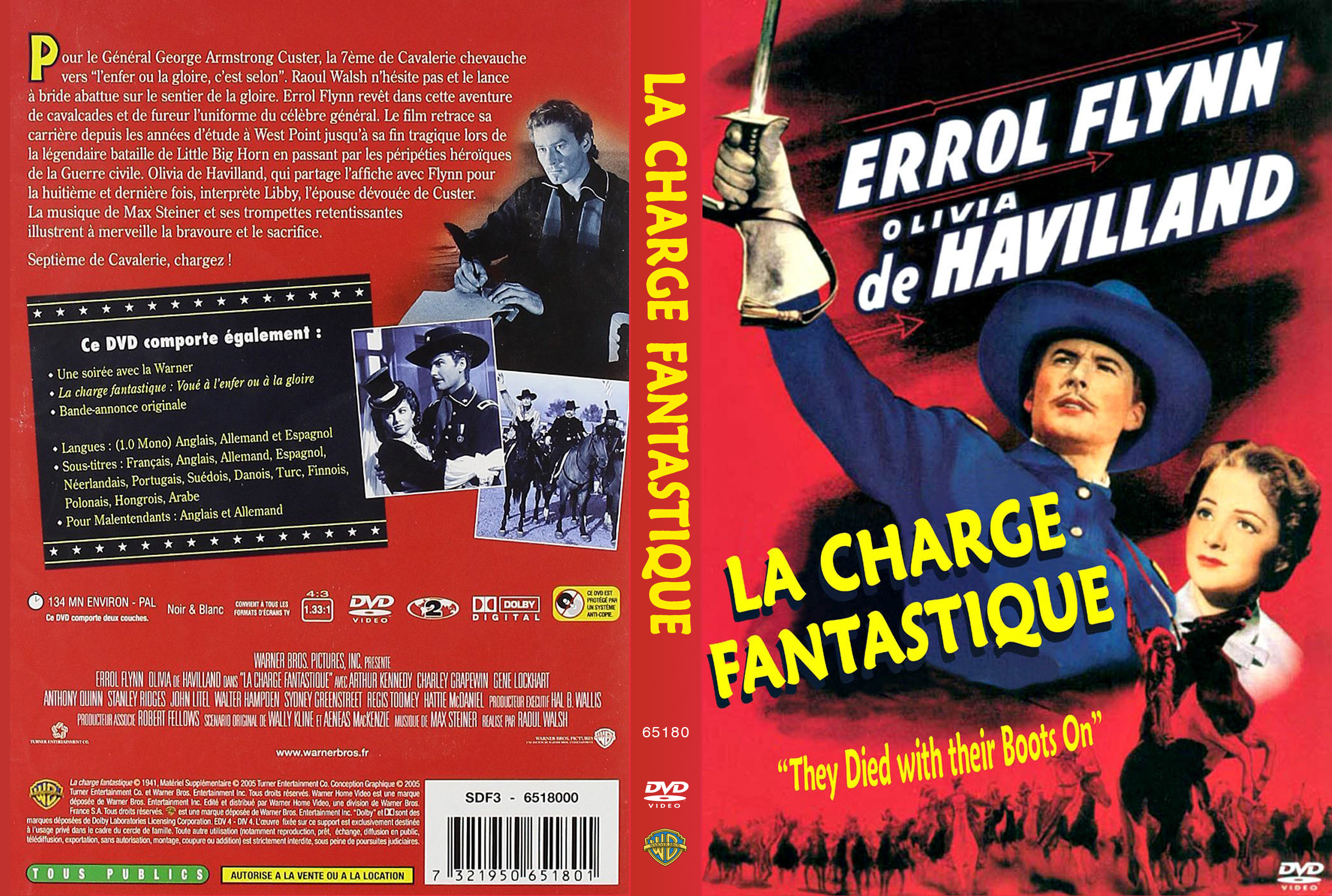 Jaquette DVD La charge fantastique custom
