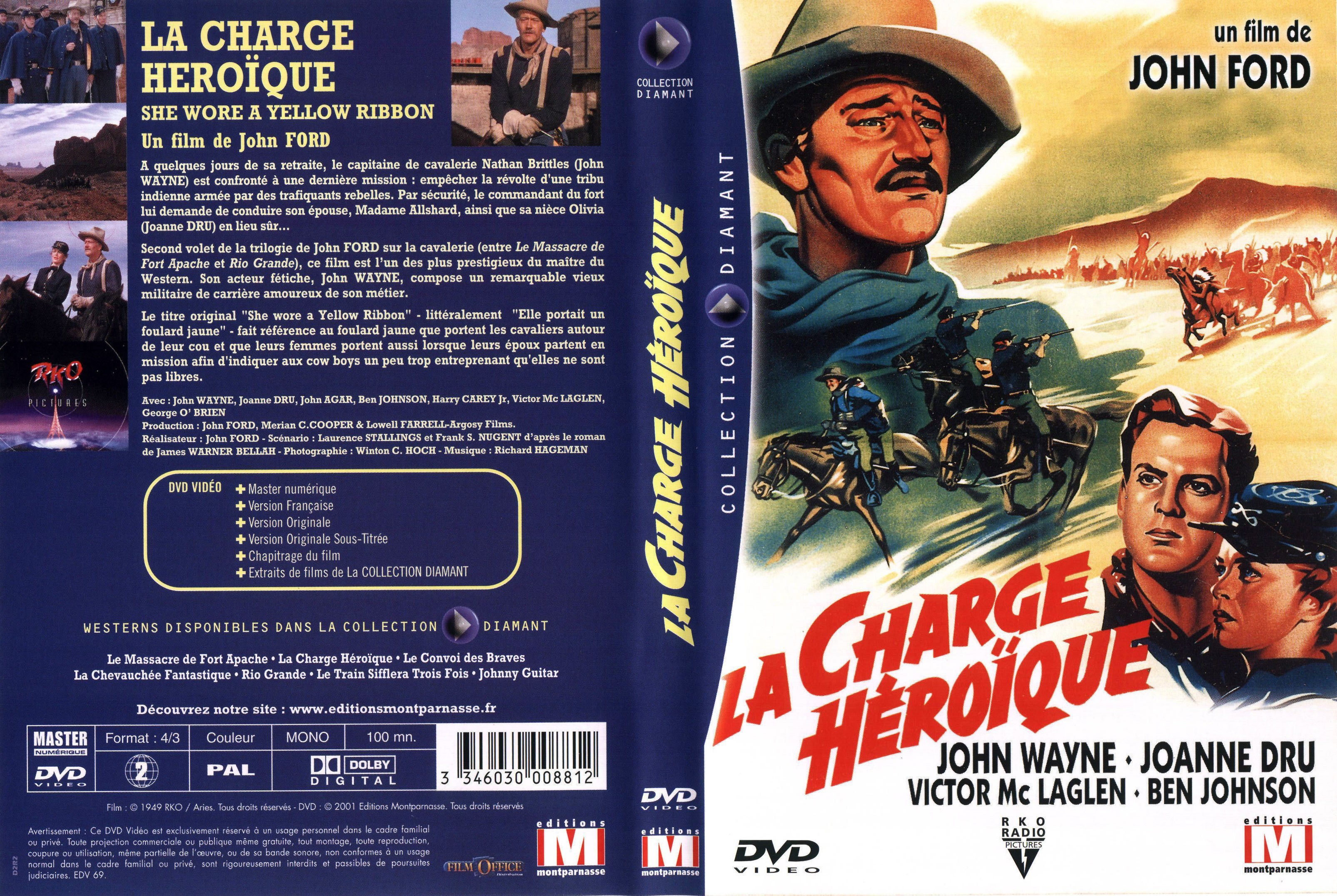 Jaquette DVD La charge heroique