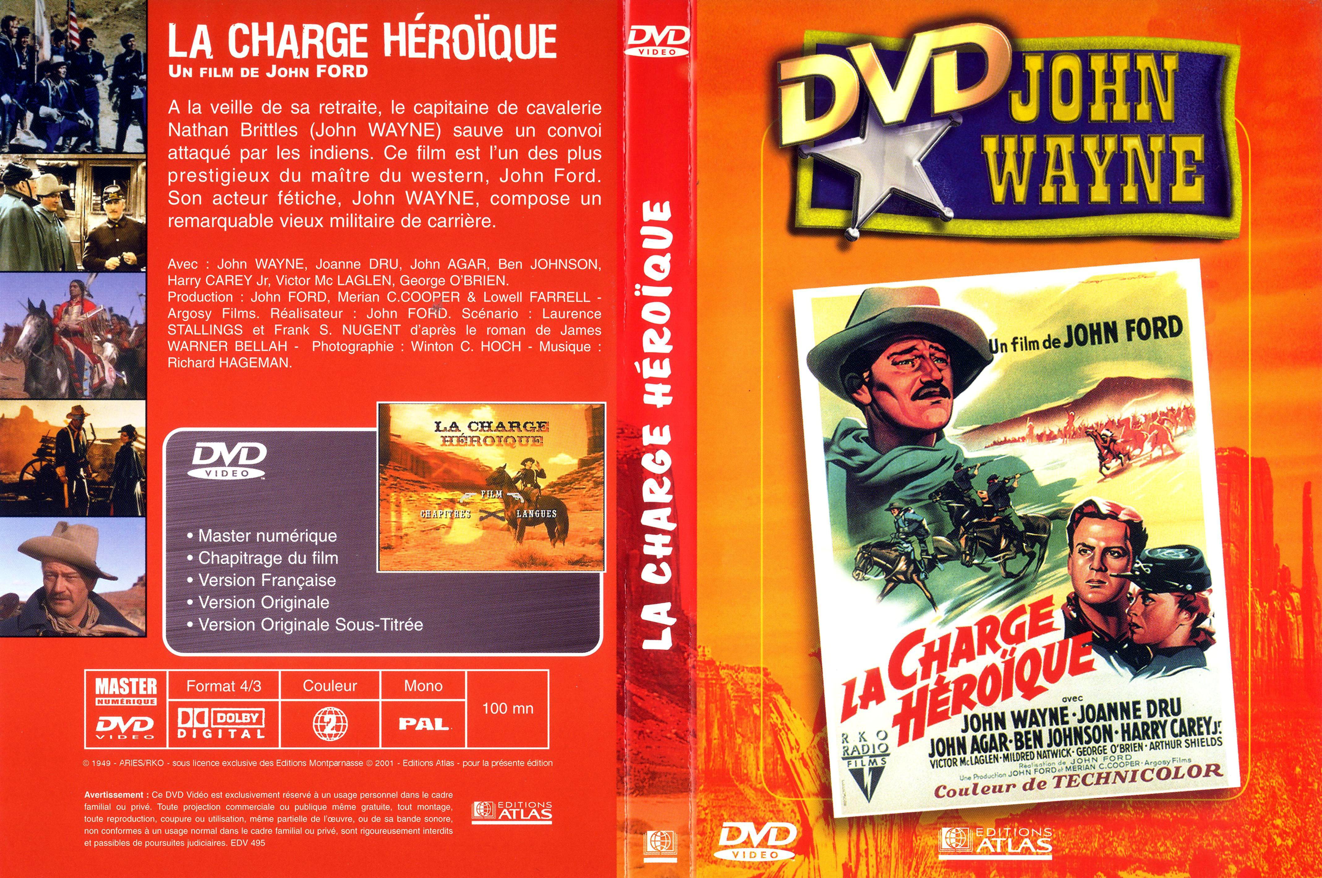 Jaquette DVD La charge heroique v2