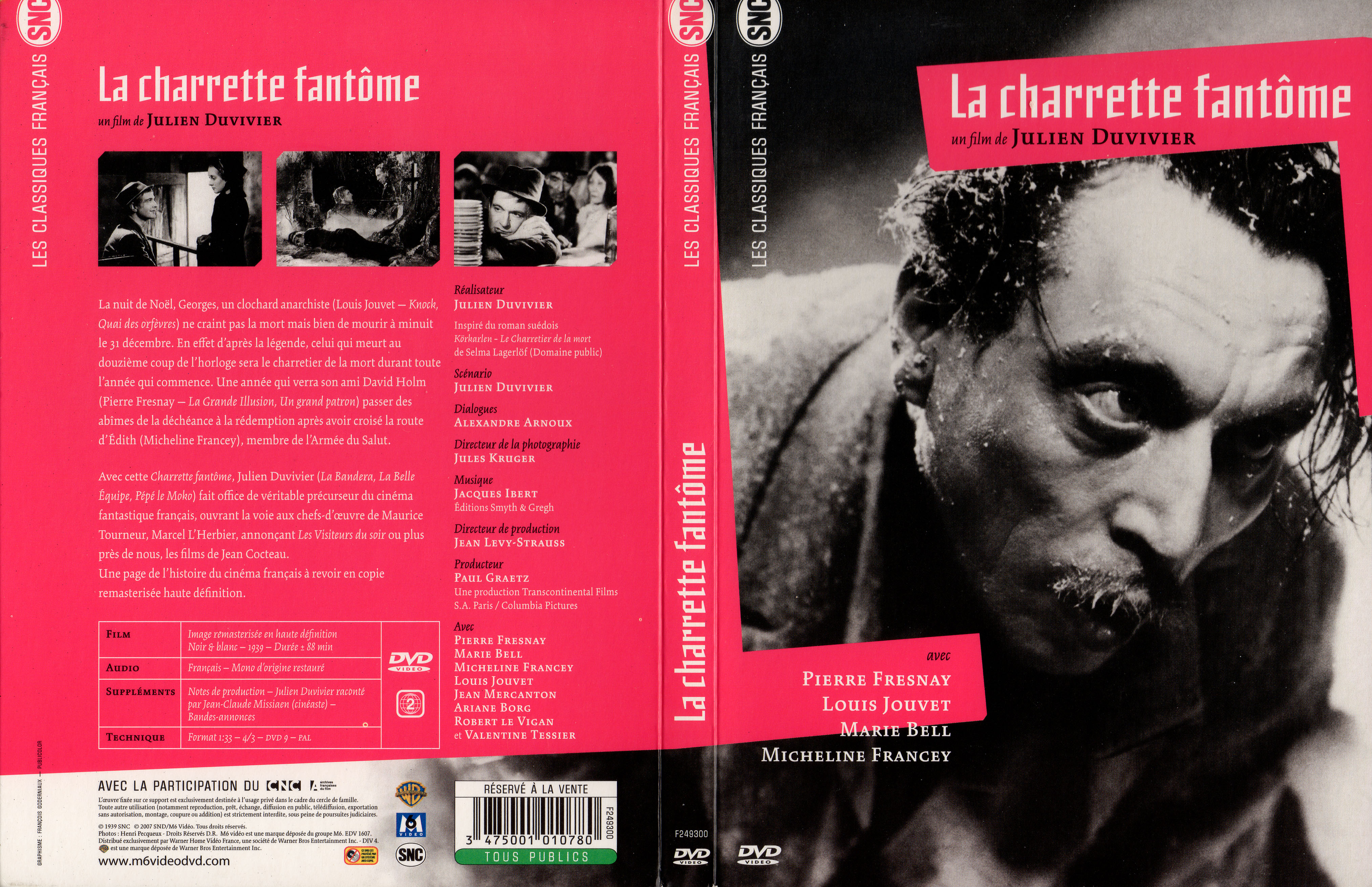 Jaquette DVD La charrette fantome