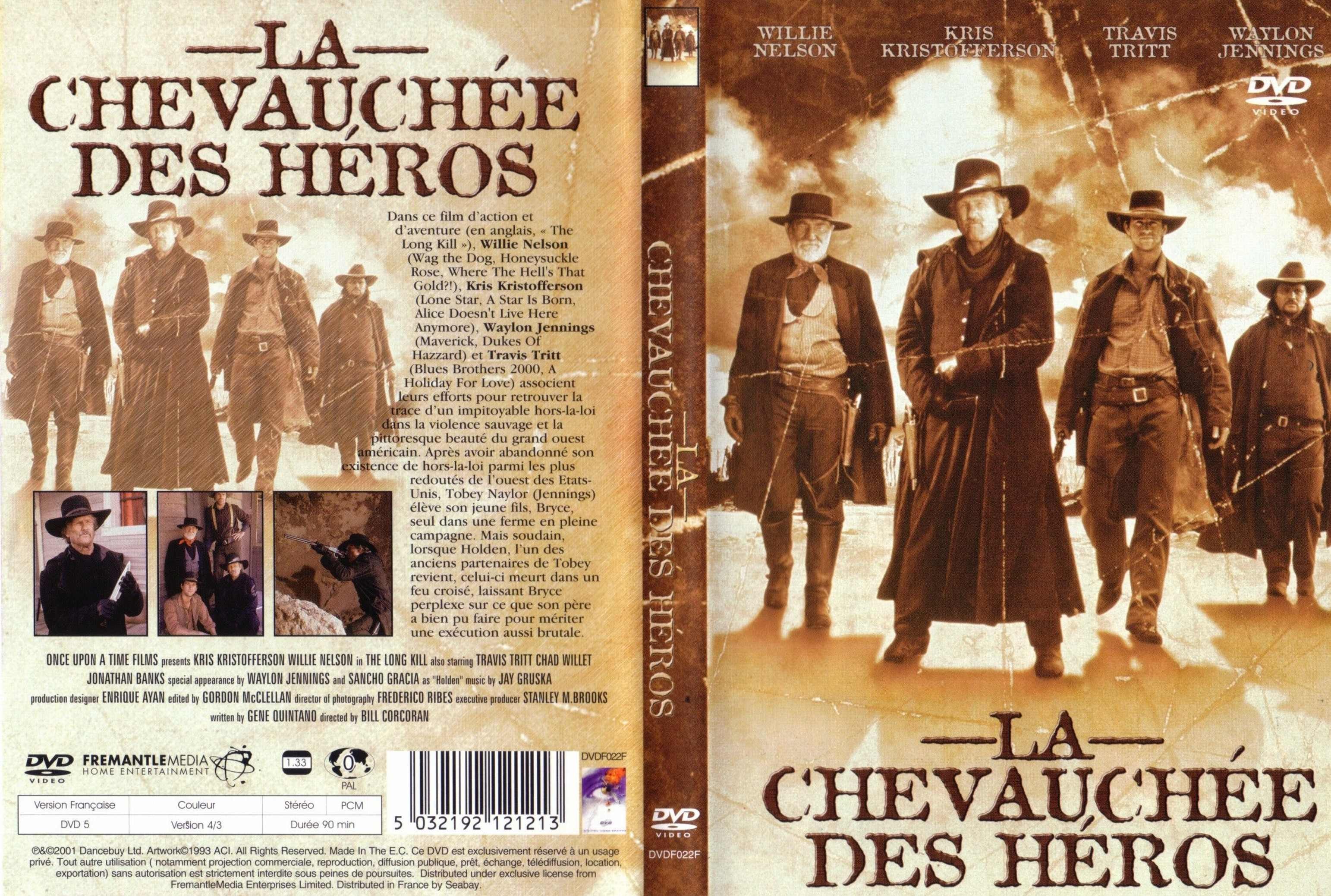 Jaquette DVD La chevauche des hros