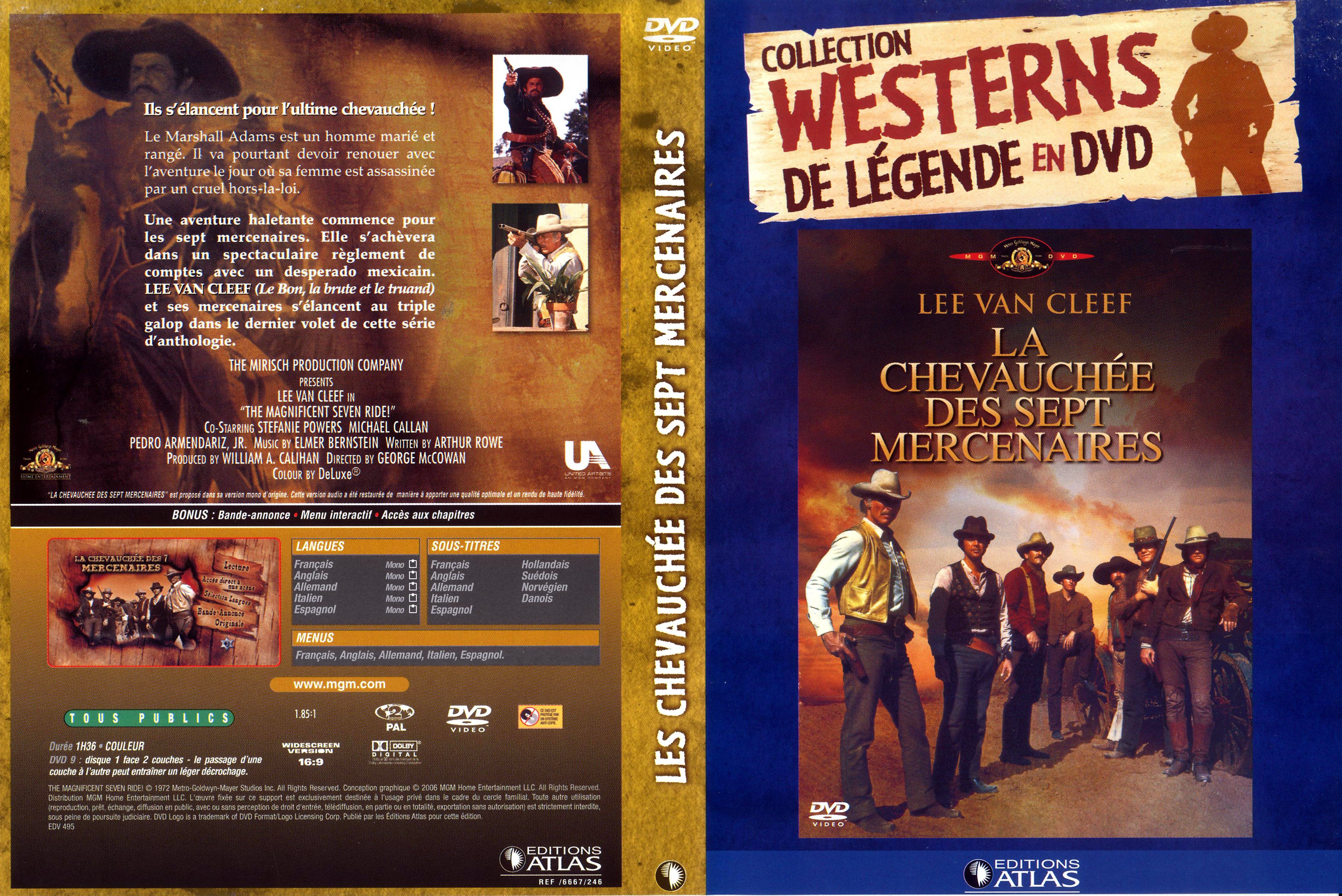 Jaquette DVD La chevauche des sept mercenaires v2