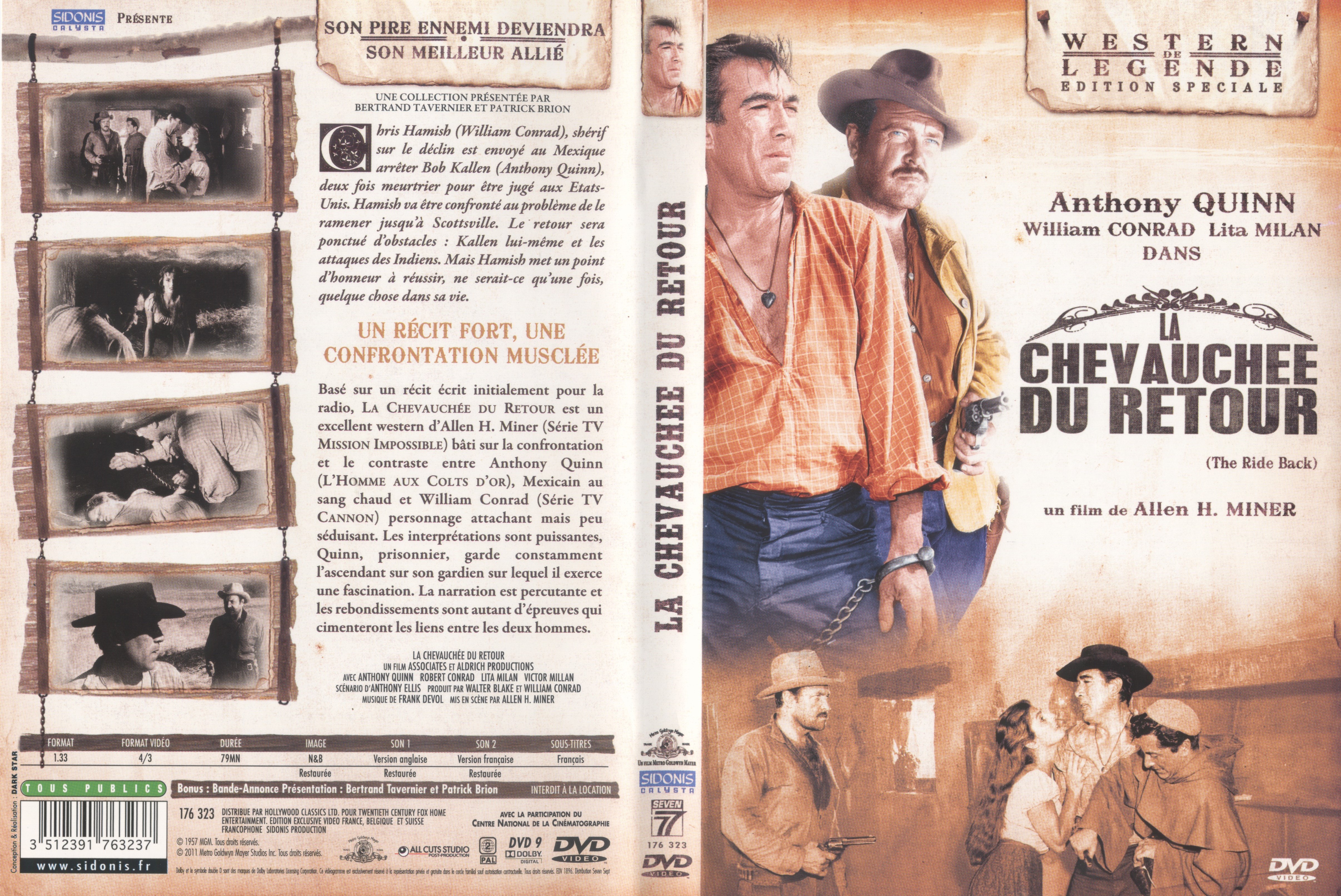 Jaquette DVD La chevauche du retour