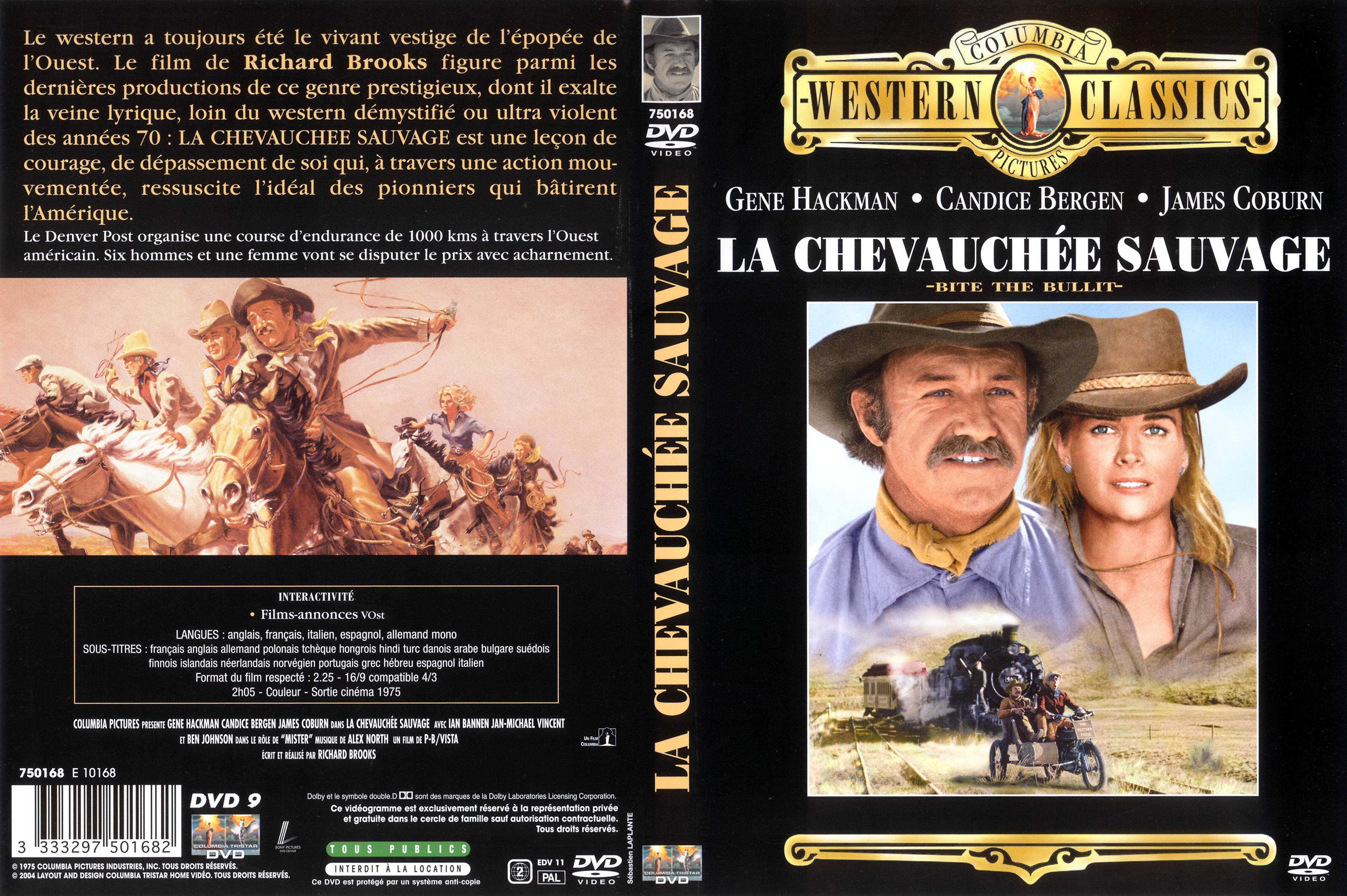 Jaquette DVD La chevauche sauvage v2