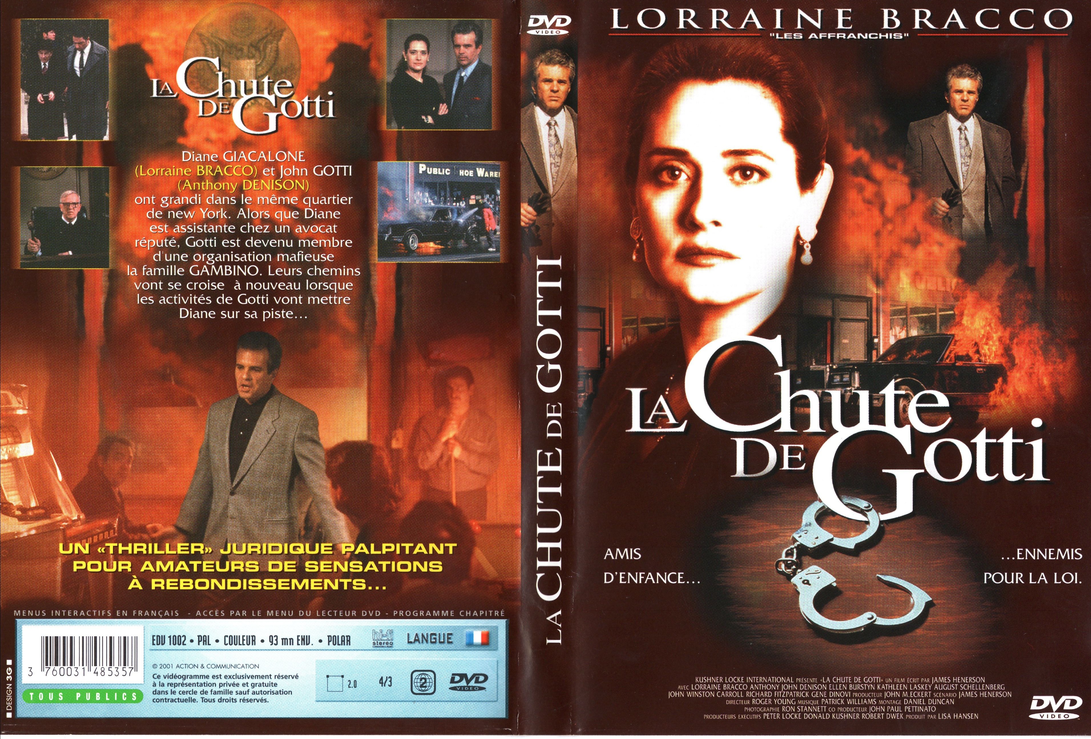 Jaquette DVD La chute de Gotti