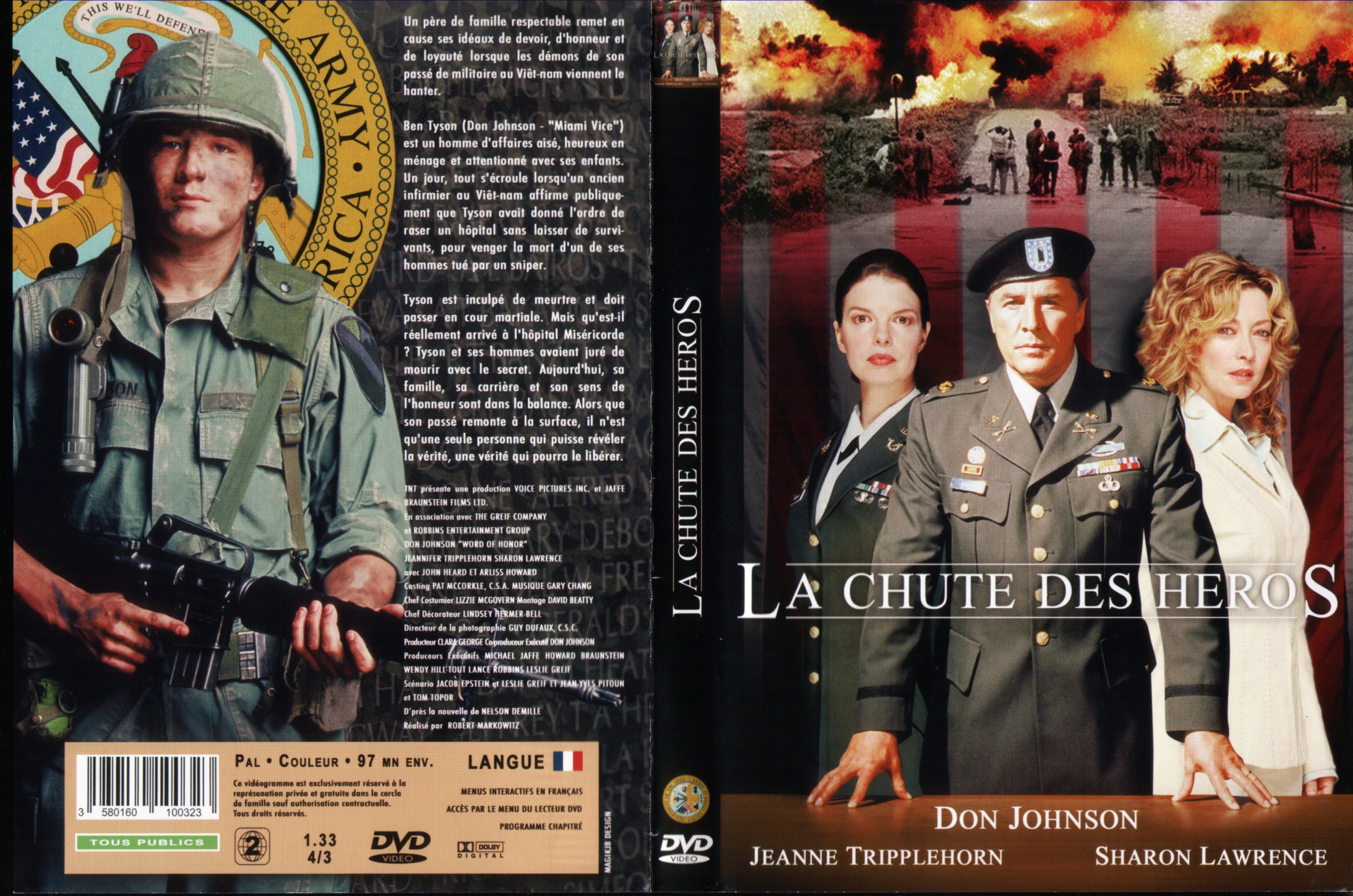 Jaquette DVD La chute des heros