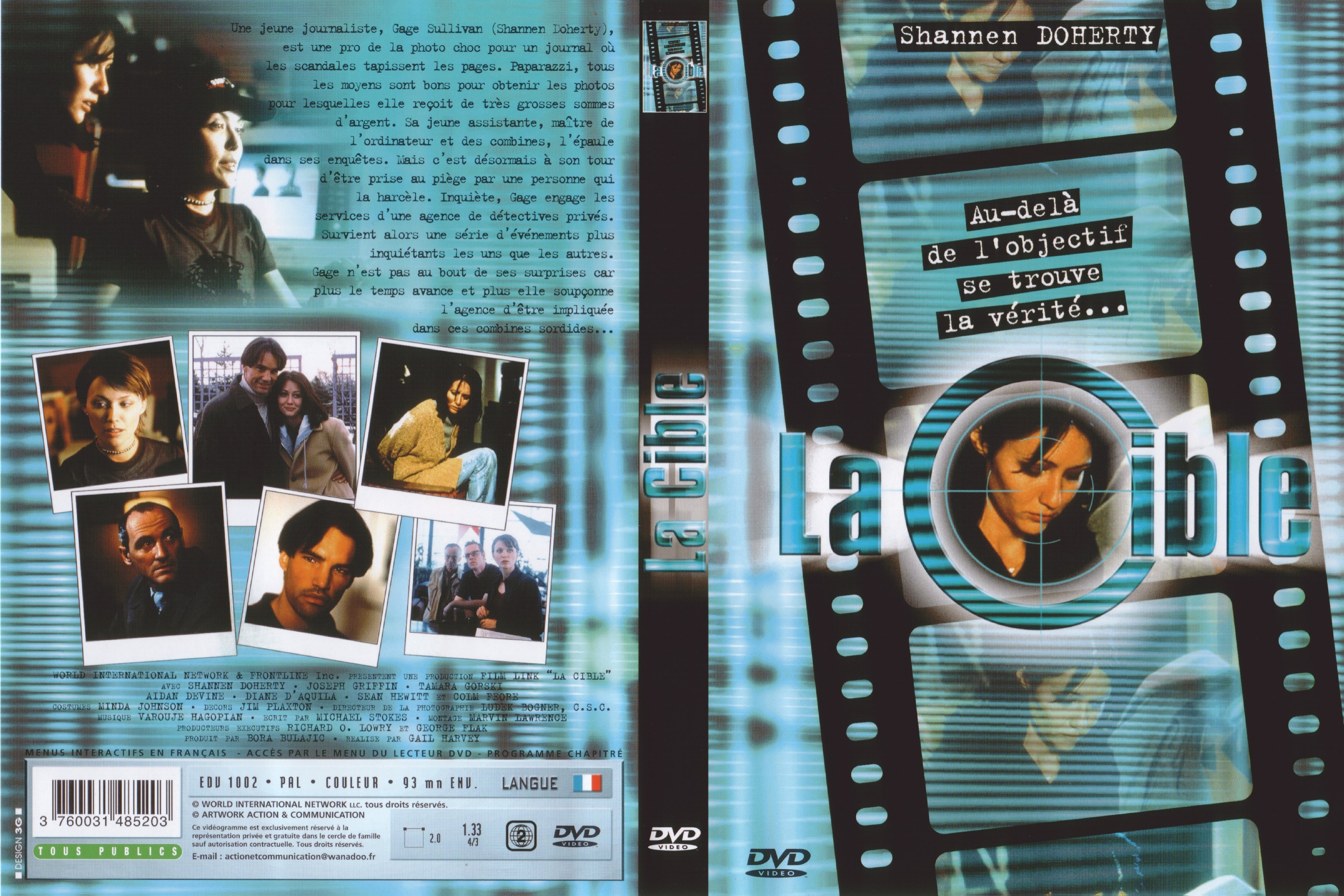 Jaquette DVD La cible (Shannen Doherty)