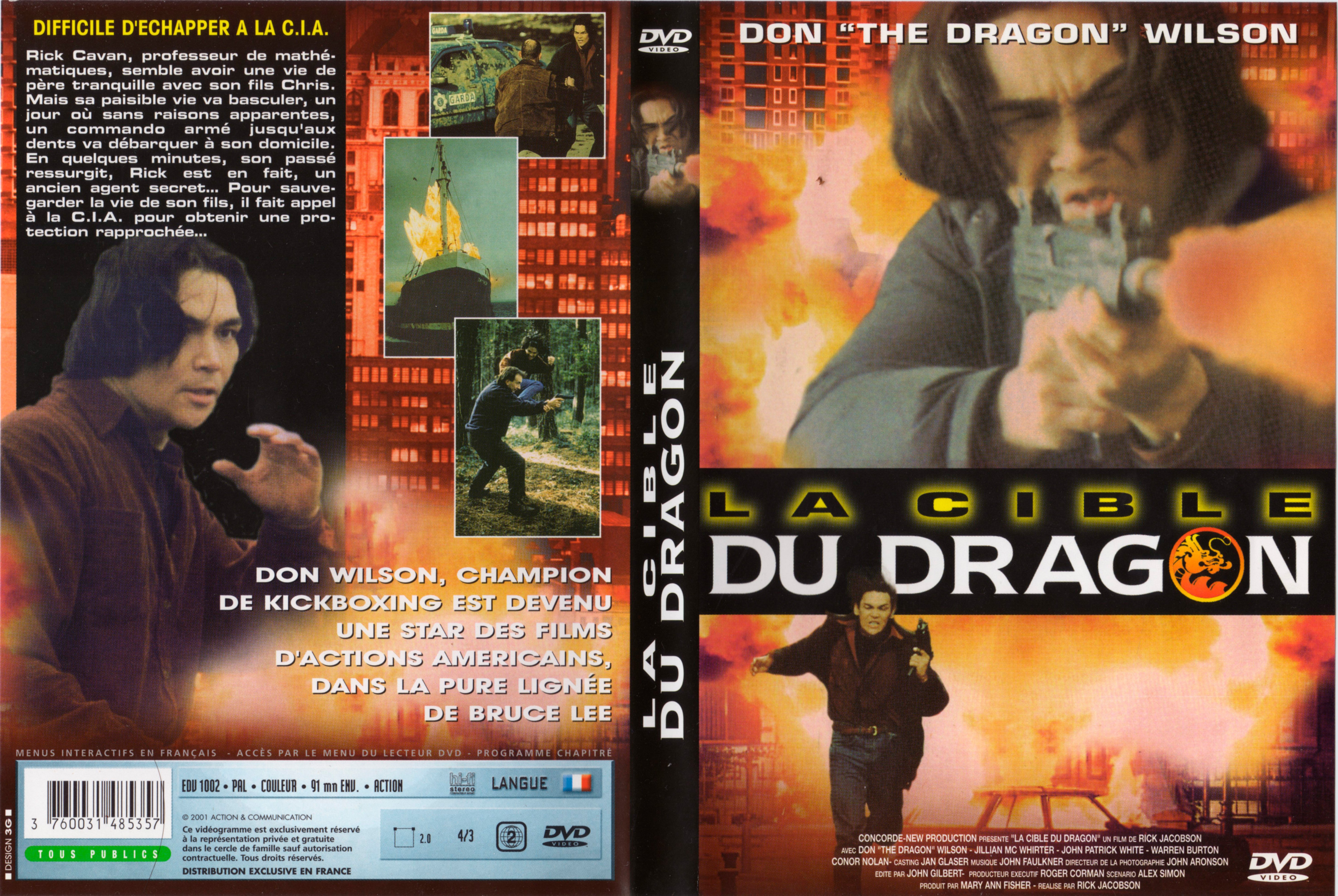 Jaquette DVD La cible du dragon