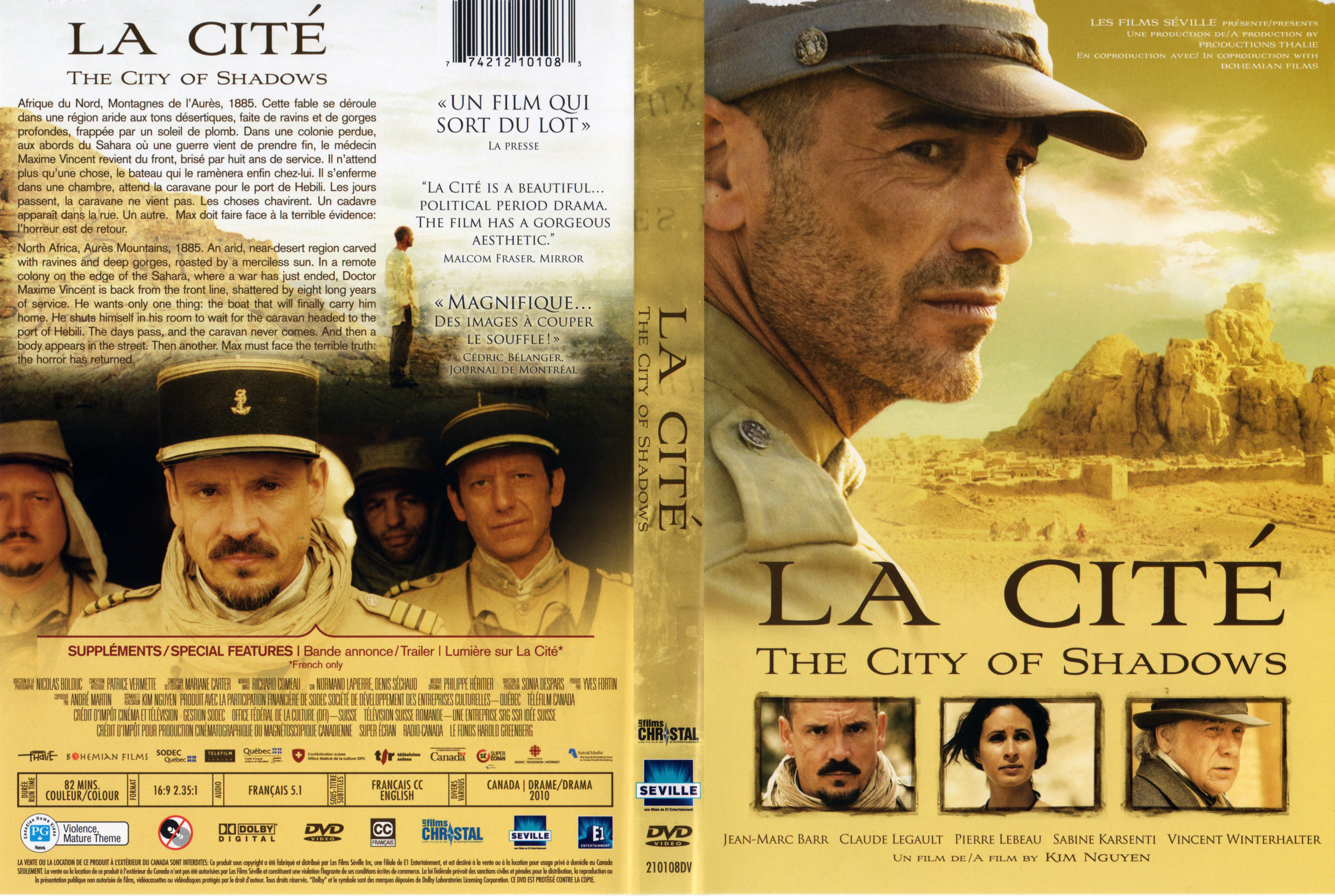 Jaquette DVD La cit (Canadienne)